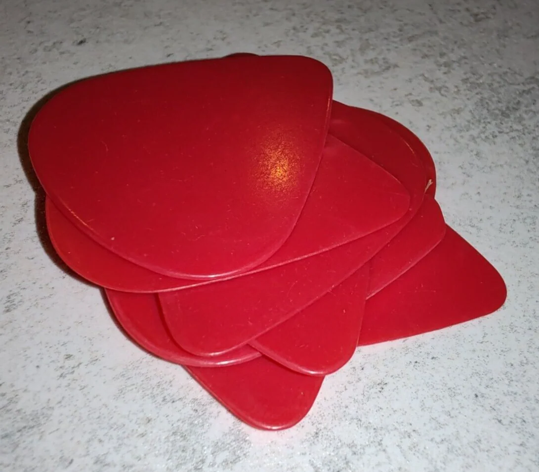 10 new guitar picks selection of colours 0.46mm gauge electric acoustic ukulele - Image 3
