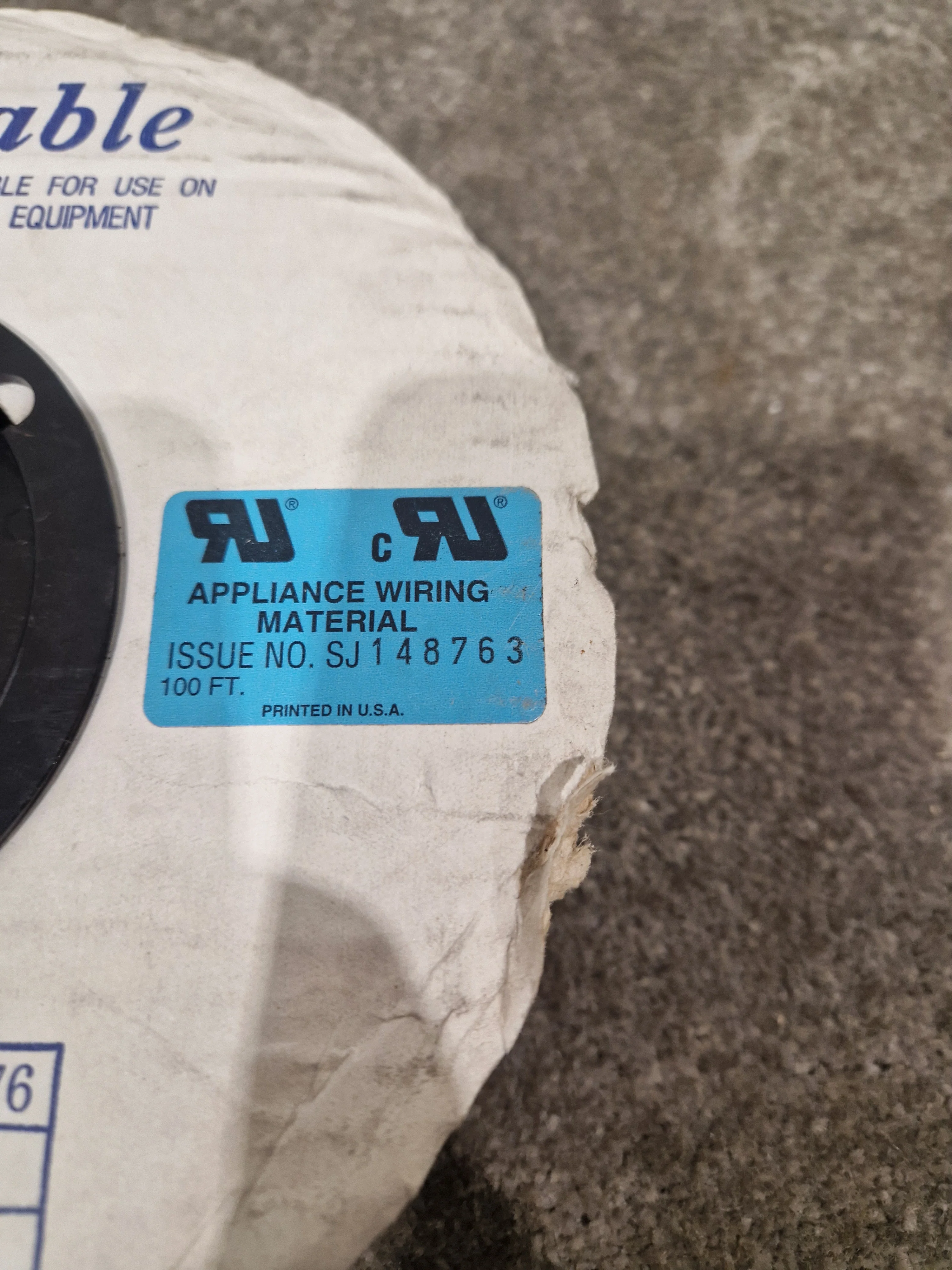 100FT Gray Flat Cable 28AWG VW-1 Style 2651 - 300V Internal Wiring for Electronic Equipment - Excellent - Image 11