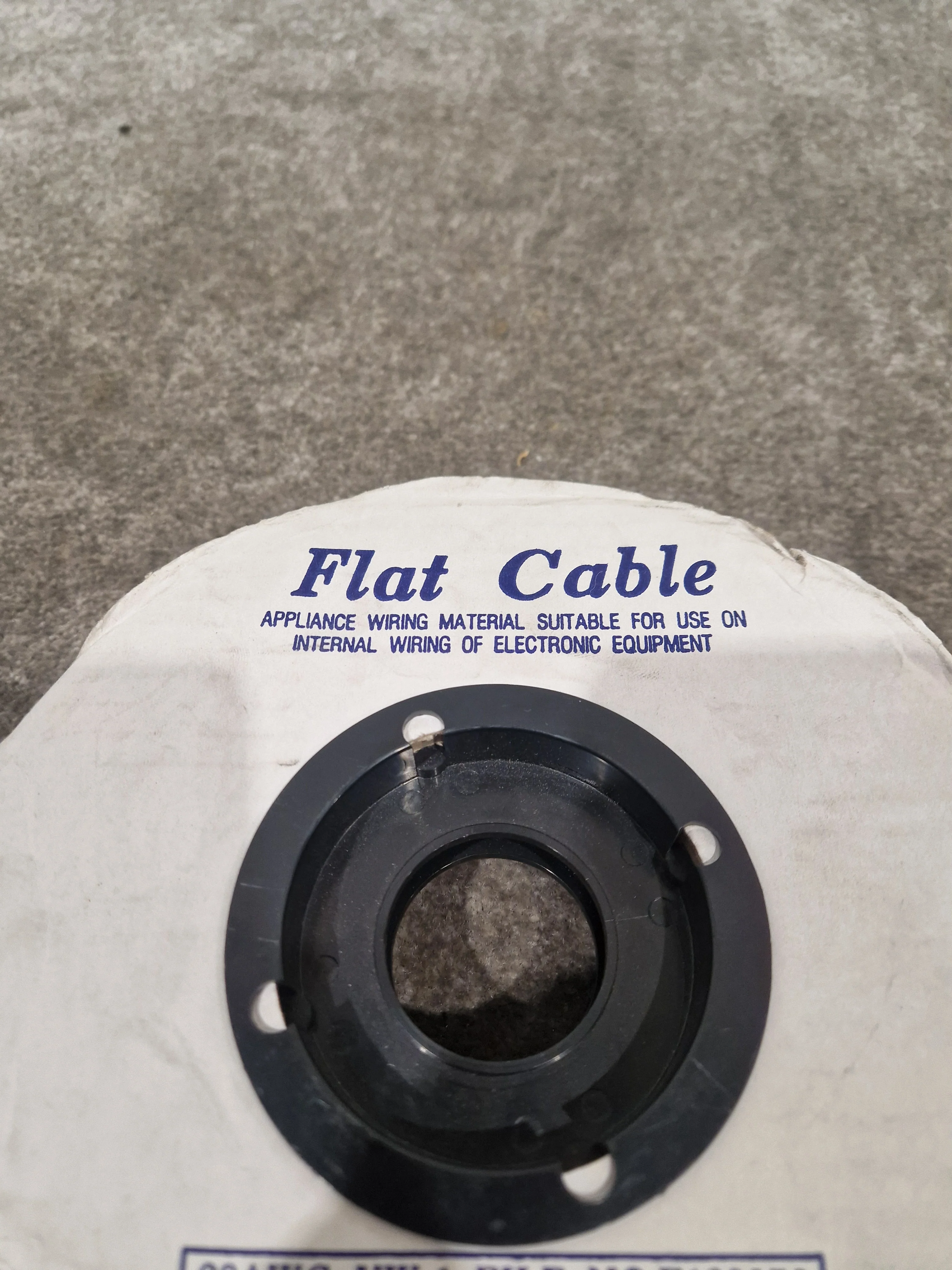 100FT Gray Flat Cable 28AWG VW-1 Style 2651 - 300V Internal Wiring for Electronic Equipment - Excellent - Image 9