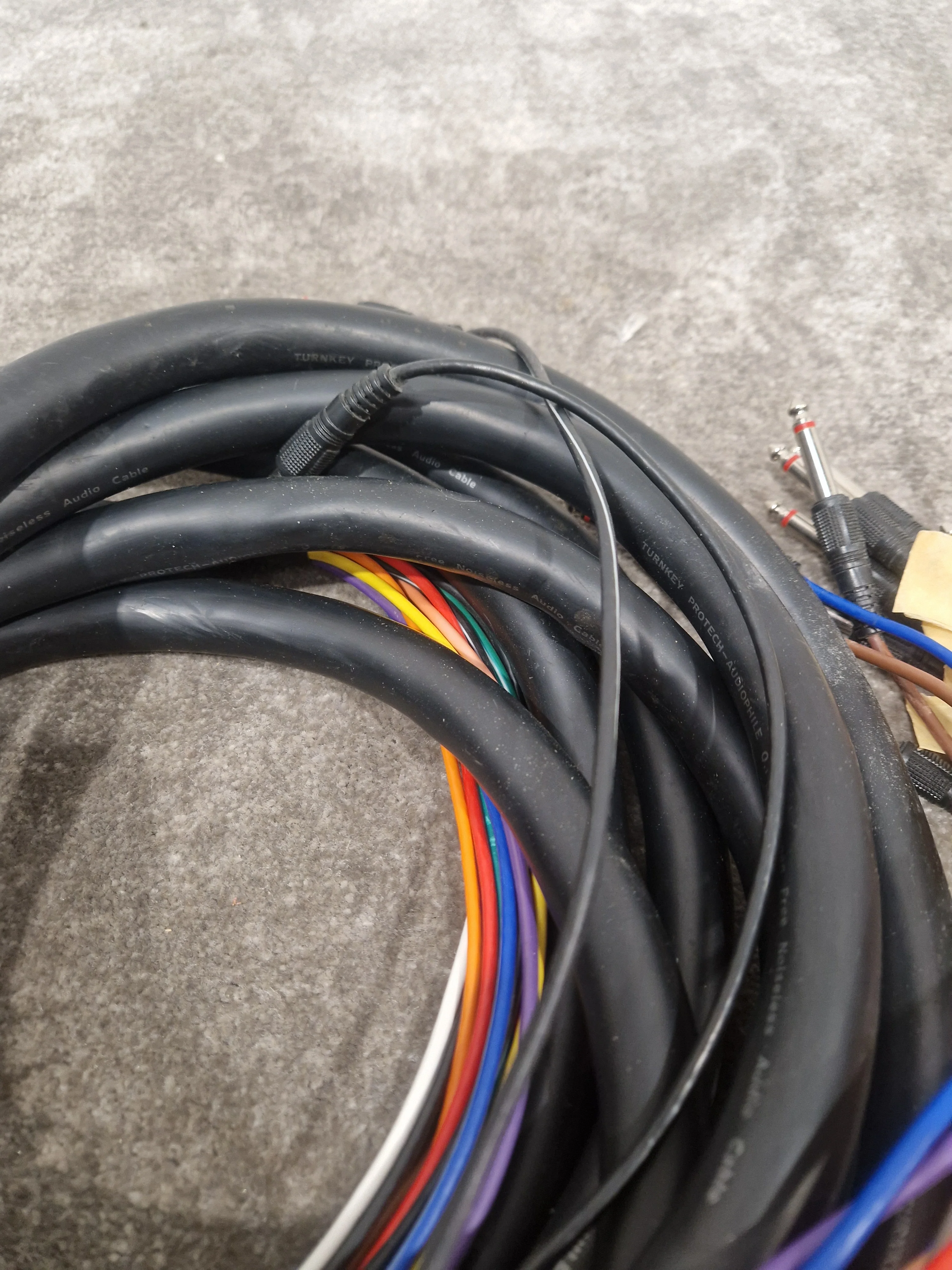 12 Channel Turnkey Cable 20FT - Professional Audio Connection - Excellent - Image 3