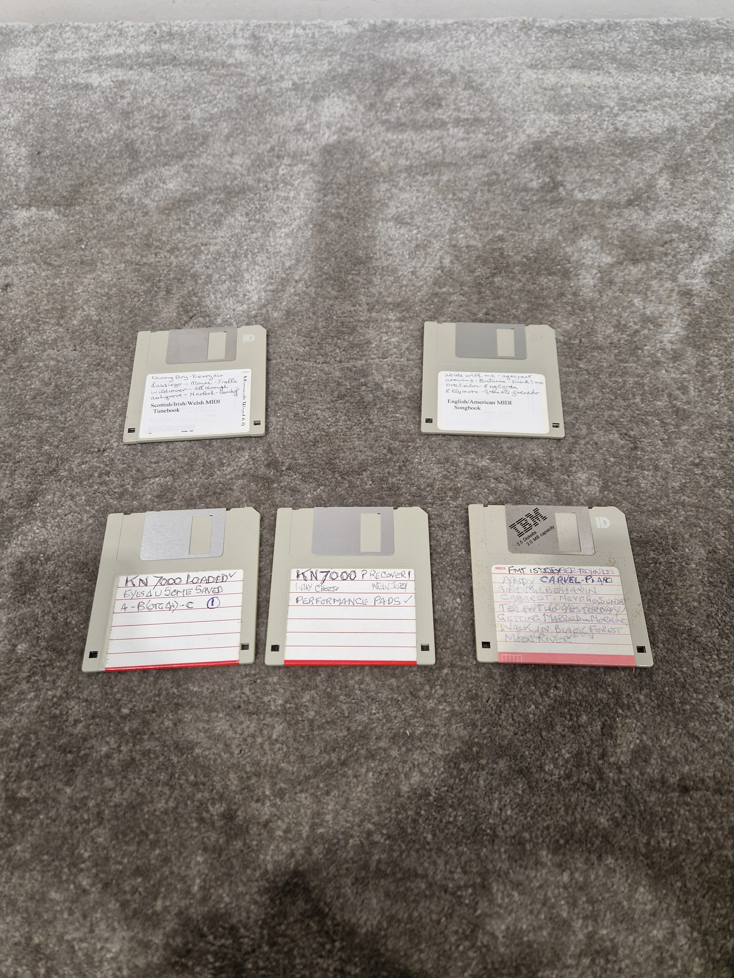 14 HD Floppy Discs Multicoloured - Vintage Data Storage - Excellent - Image 4