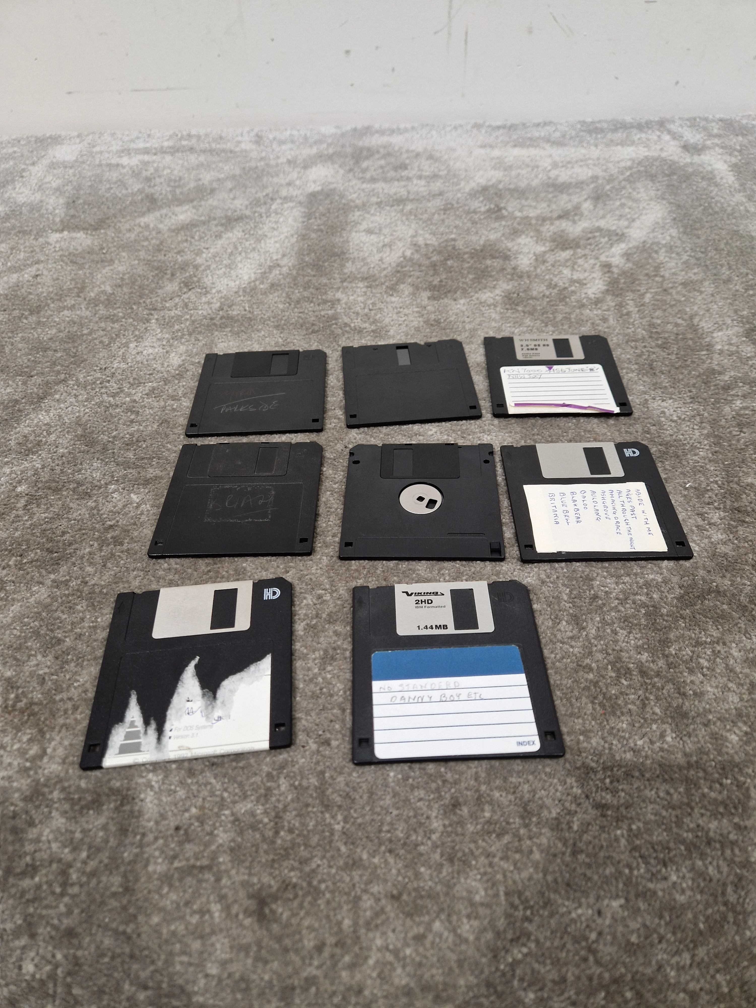 14 HD Floppy Discs Multicoloured - Vintage Data Storage - Excellent - Image 5