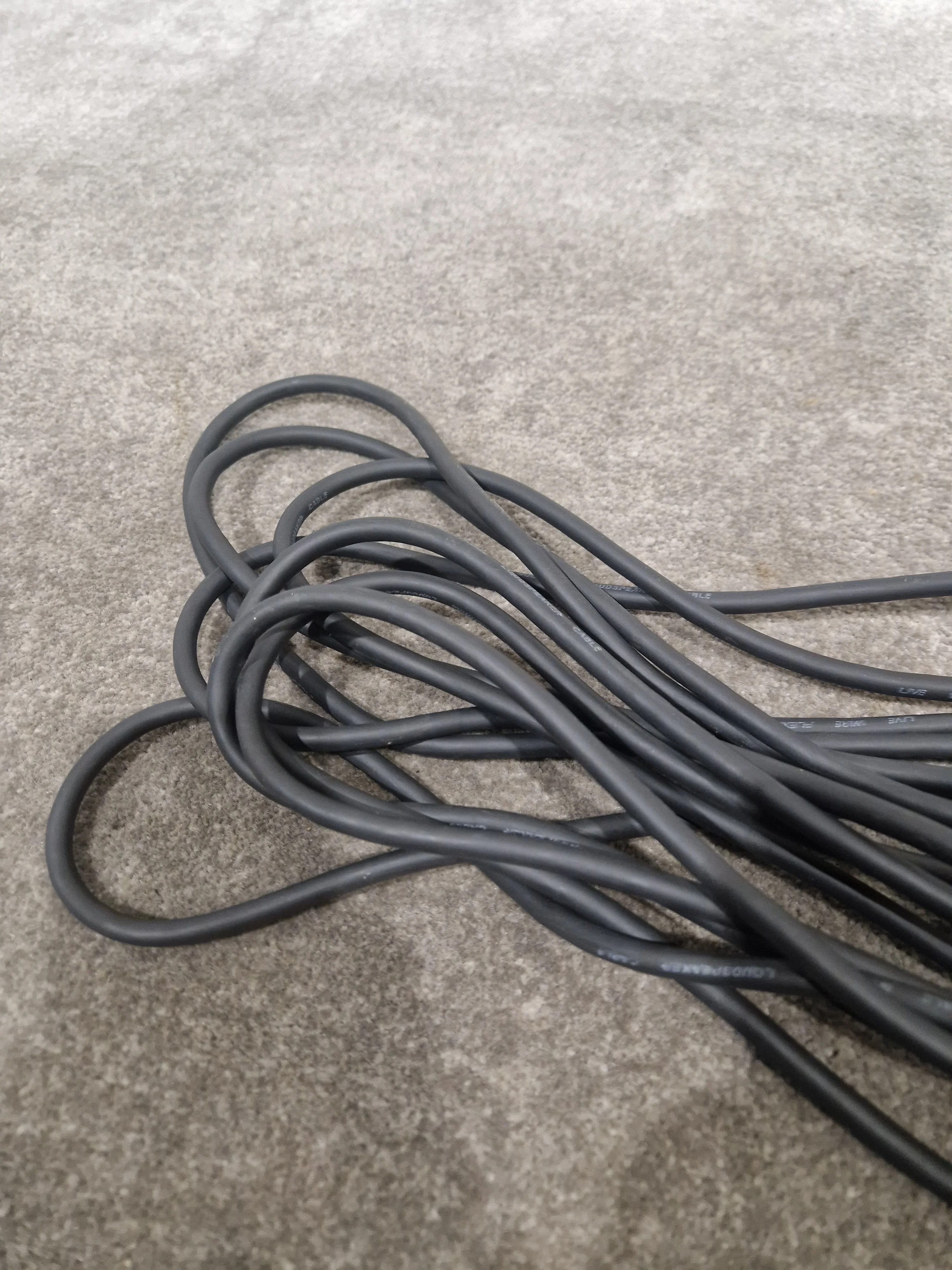 18FT Black Speakon TO Jack Cable Audio Cable - Durable Construction - Excellent - Image 5