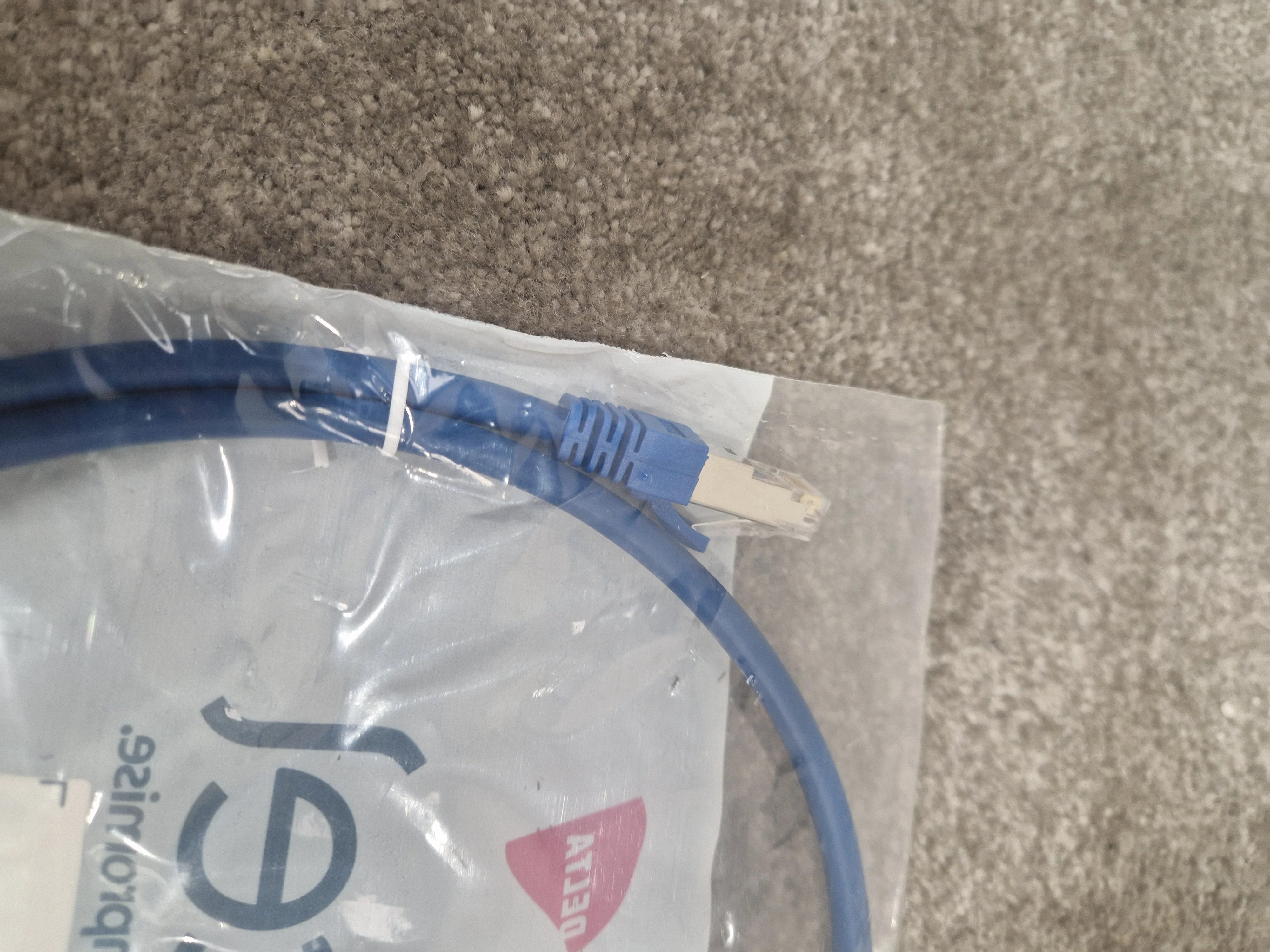 1M Excel Blue Ethernet Cable - High-Speed CAT6 - Excellent w/ Original Packing - Image 4