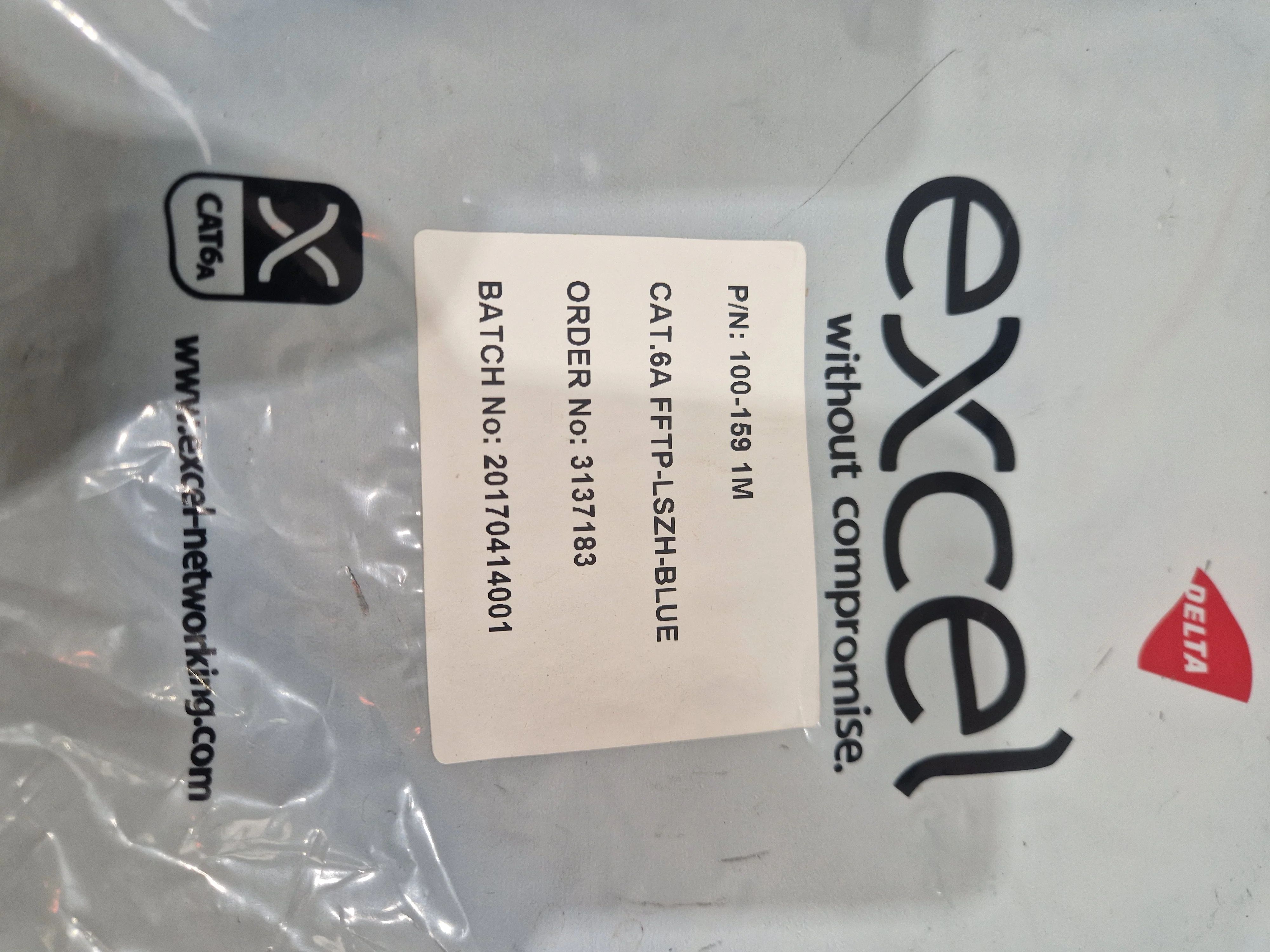 1M Excel Blue Ethernet Cable - High-Speed CAT6 - Excellent w/ Original Packing - Image 6