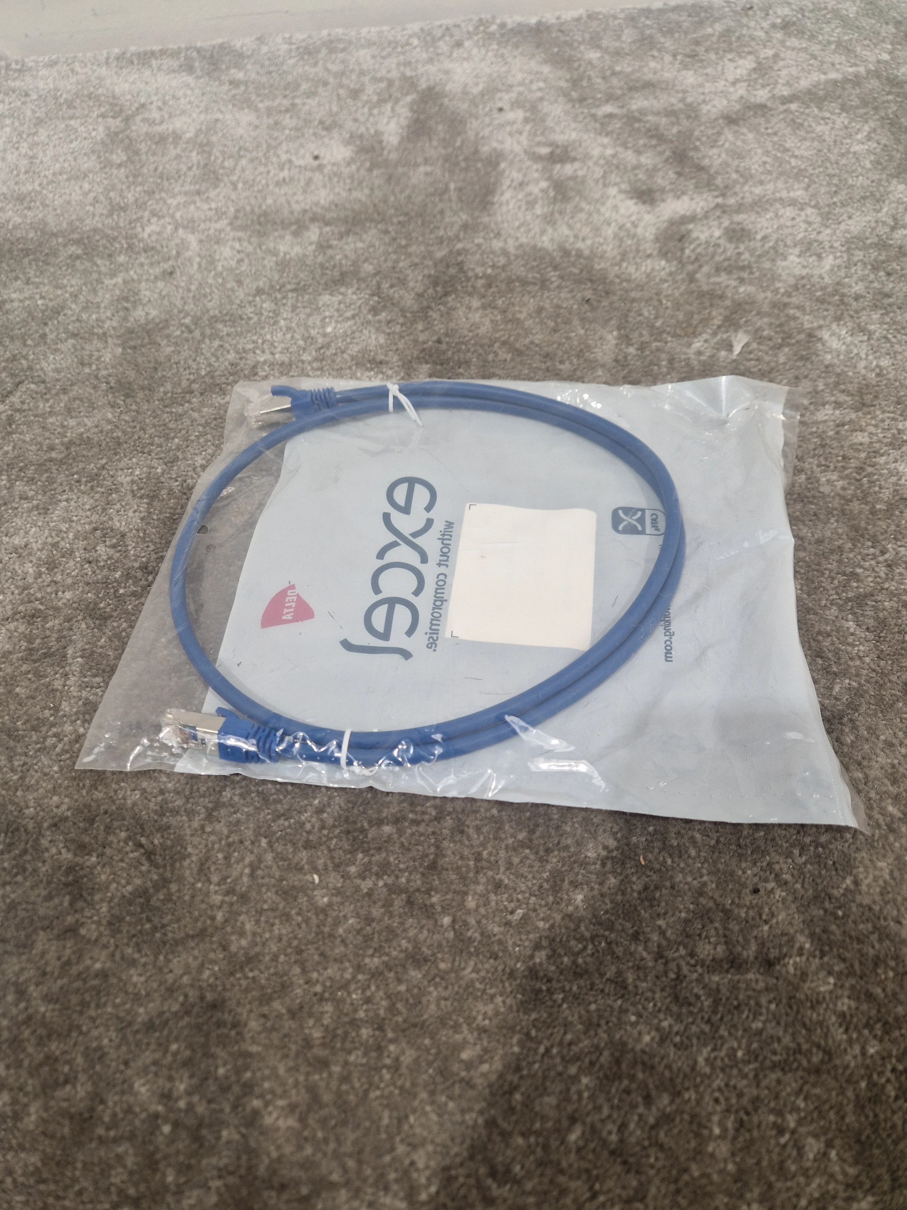 1M Excel Blue Ethernet Cable - High-Speed CAT6 - Excellent w/ Original Packing - Image 7