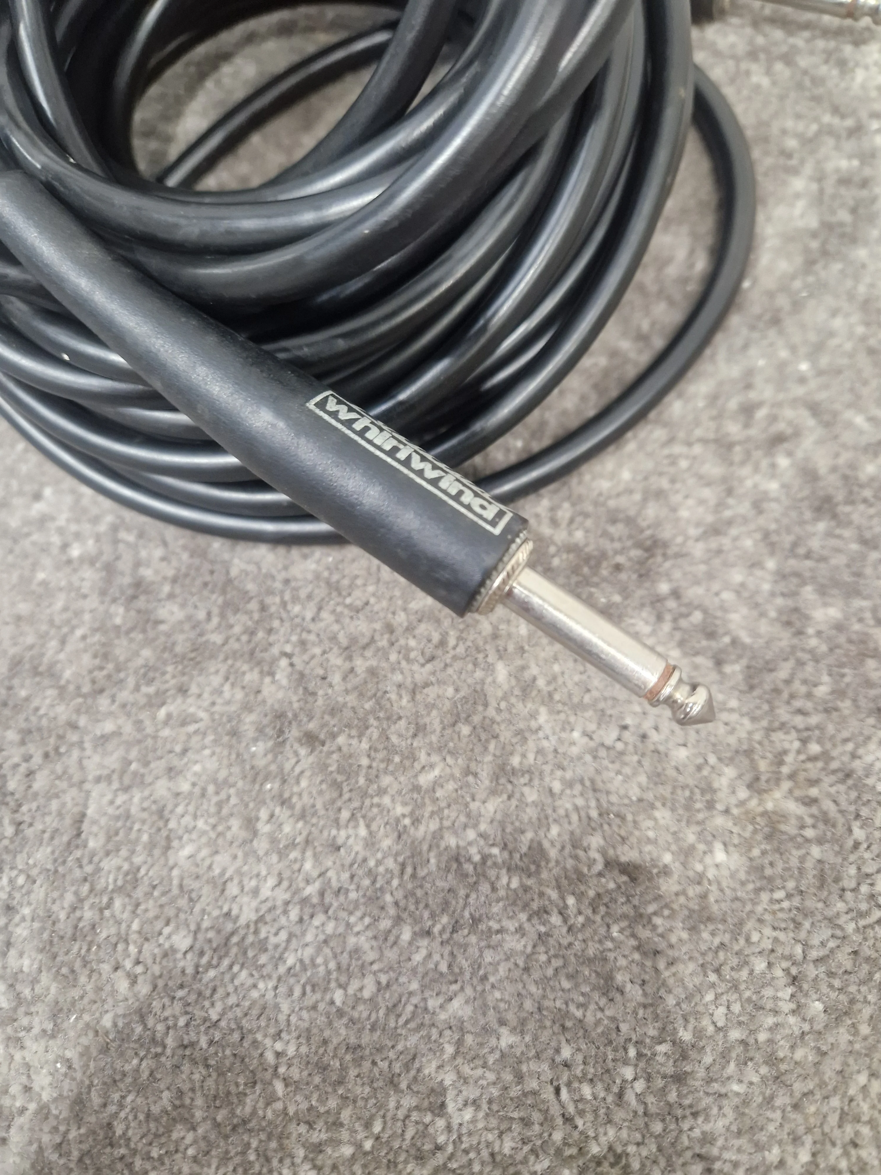 20ft The Leader Whirlwind Guitar Cable - Durable, High-Quality - Excellent - Image 2