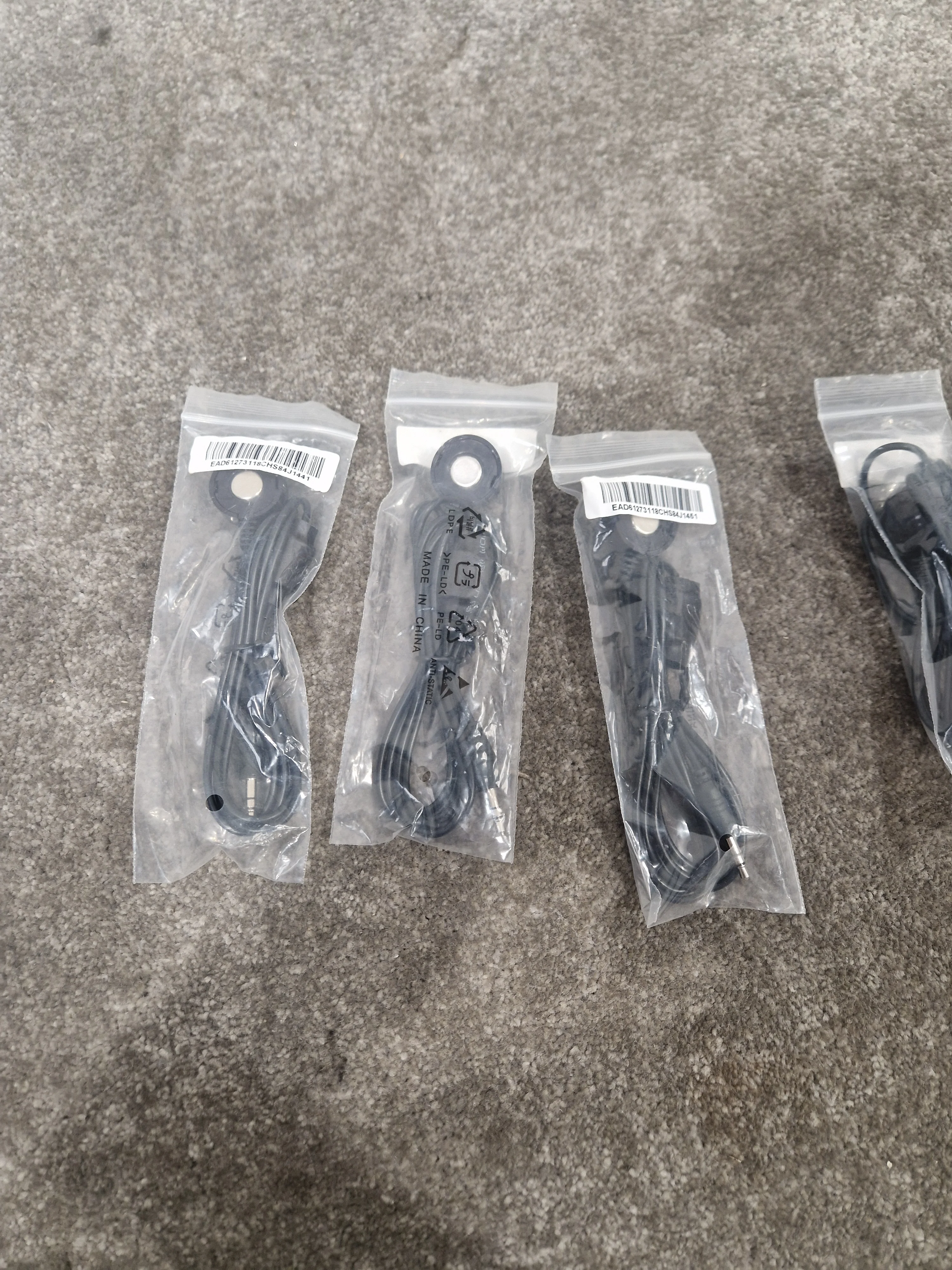 2FT IR Receiver Extender Cable Set OF 6 - Premium Signal Extension - Excellent w/ Original Packing - Image 5