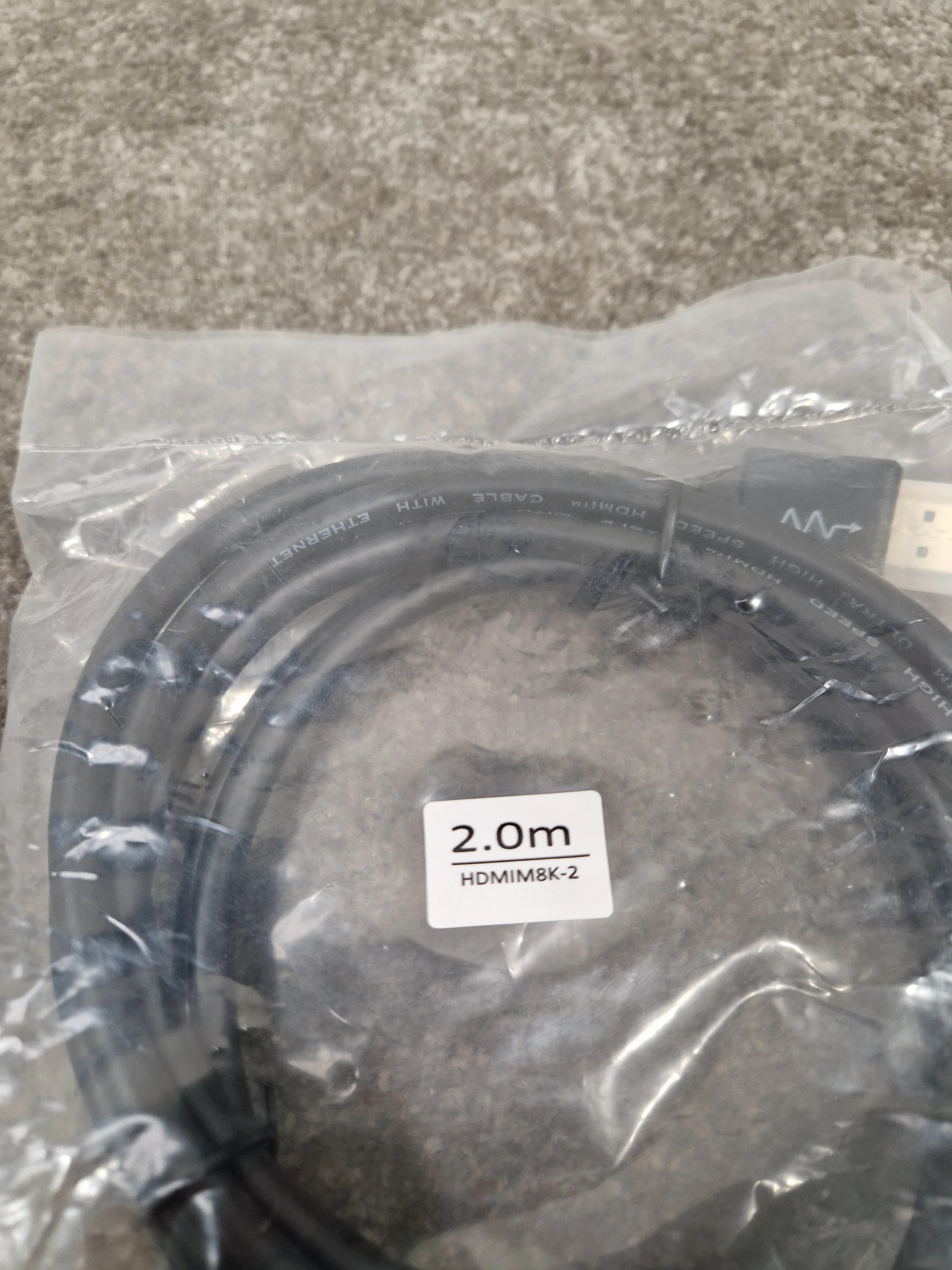 2M HDMI Cable - High-Speed Data Transfer - Excellent w/ Original Packaging - Image 2