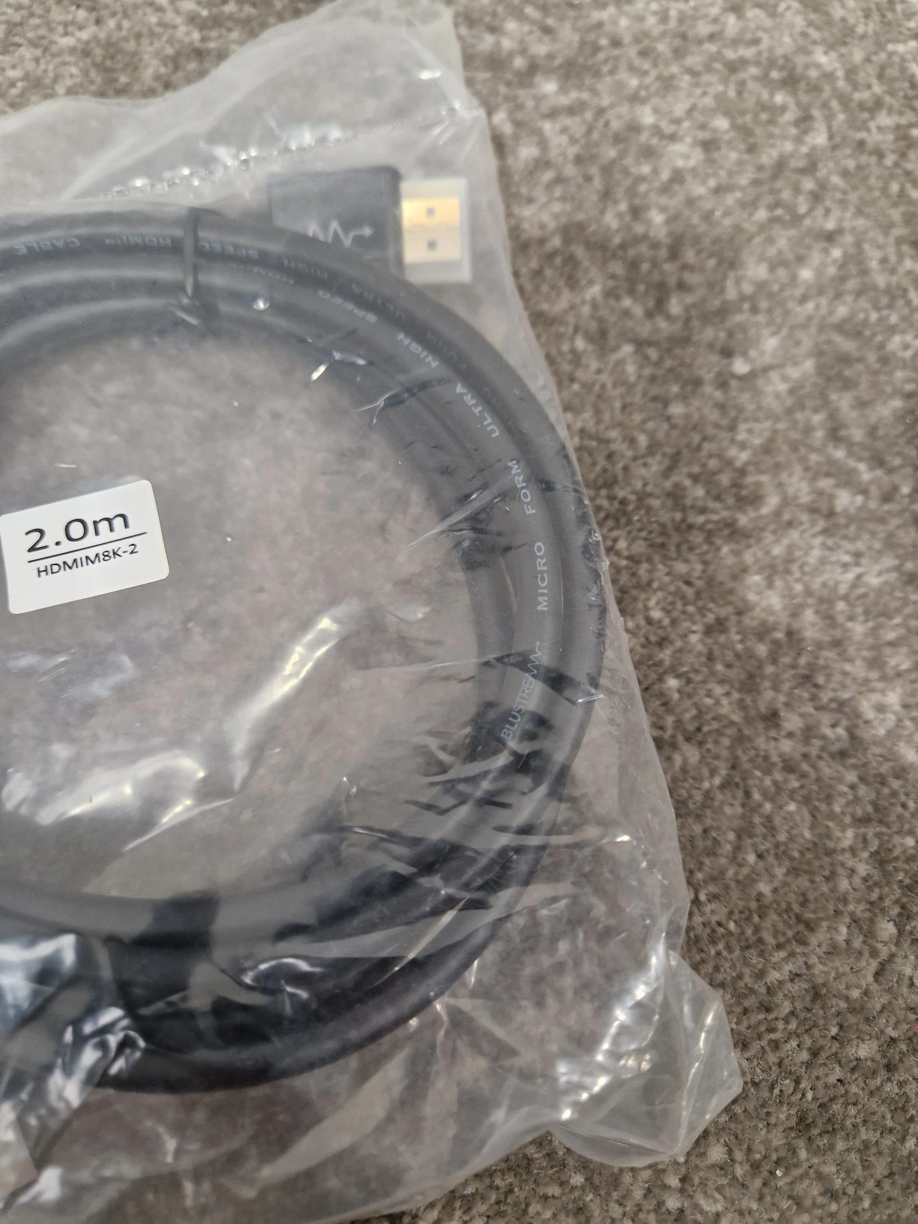 2M HDMI Cable - High-Speed Data Transfer - Excellent w/ Original Packaging - Image 7