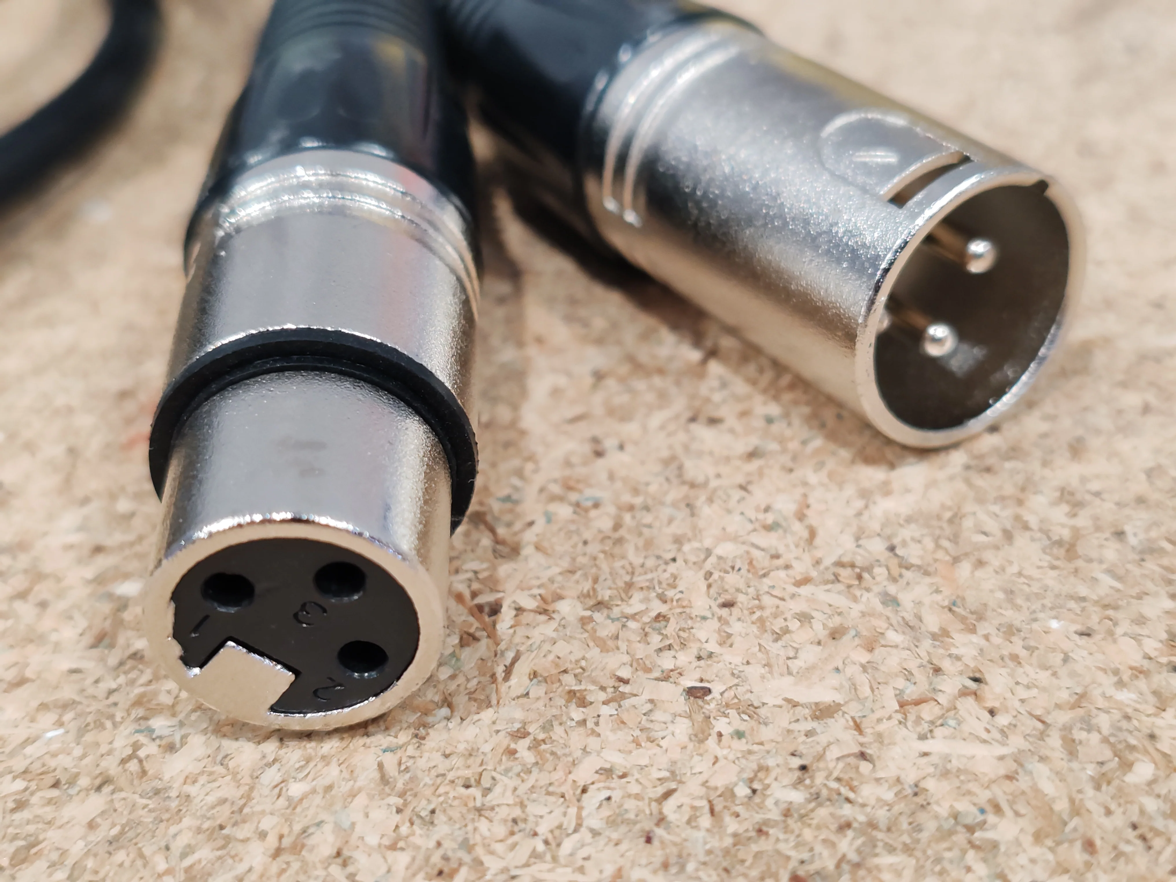 2x 10m XLR Microphone Cables Male to Female - Image 5