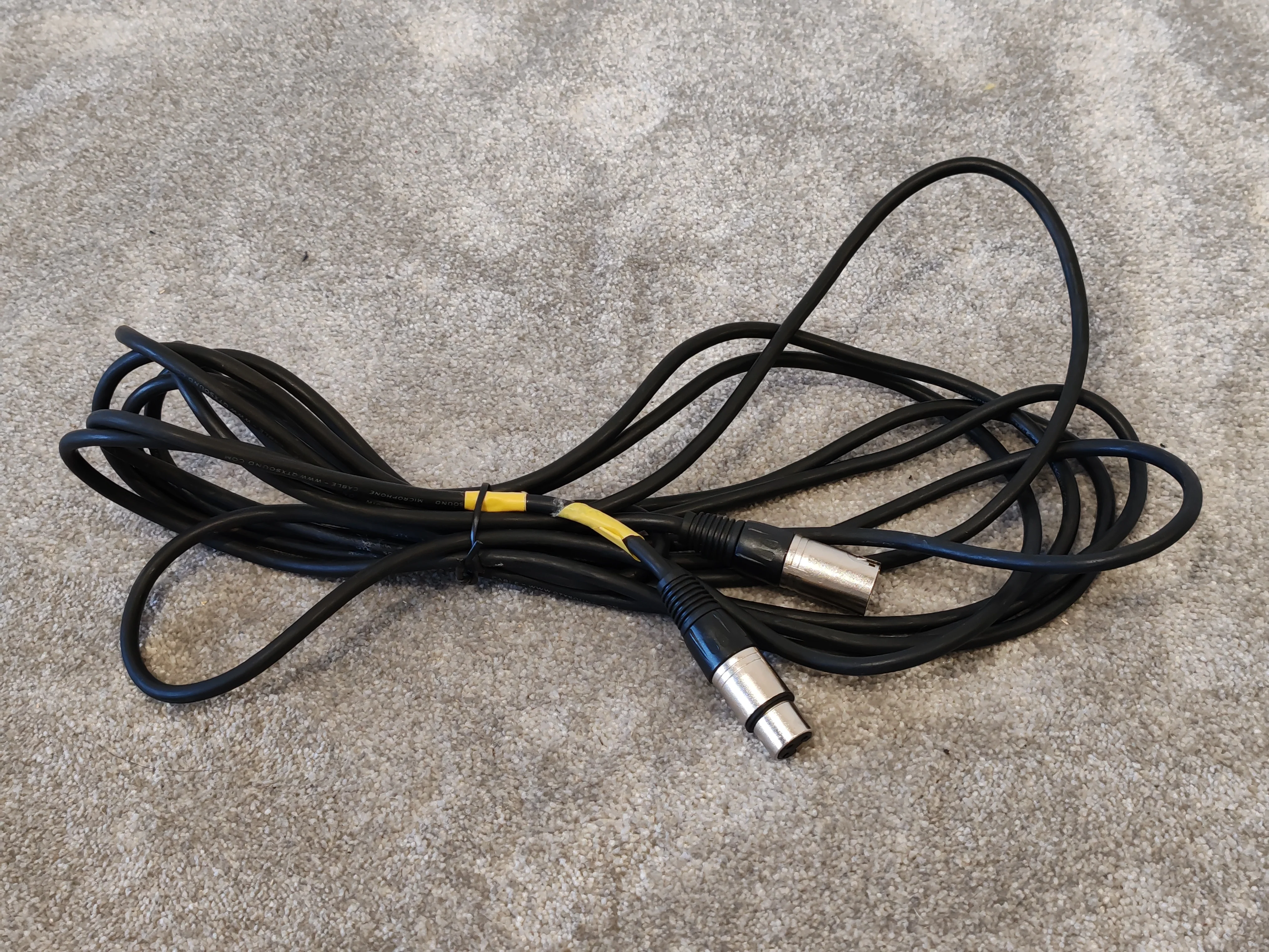 2X 3m XLR Microphone Cables Male to Female - Image 5