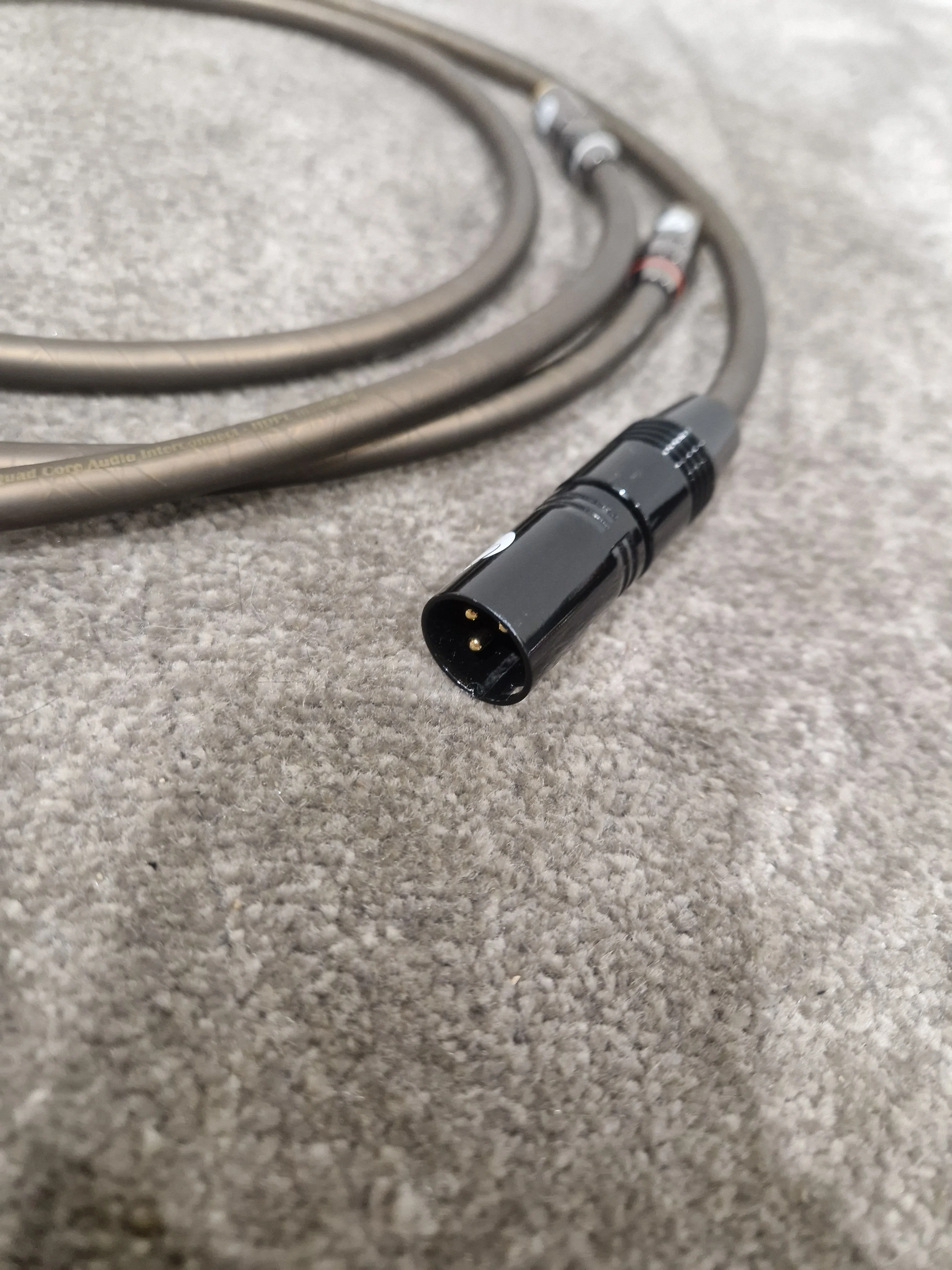 2x High Qaulity XLR To RCA Cables – Cables - Excellent - Image 2