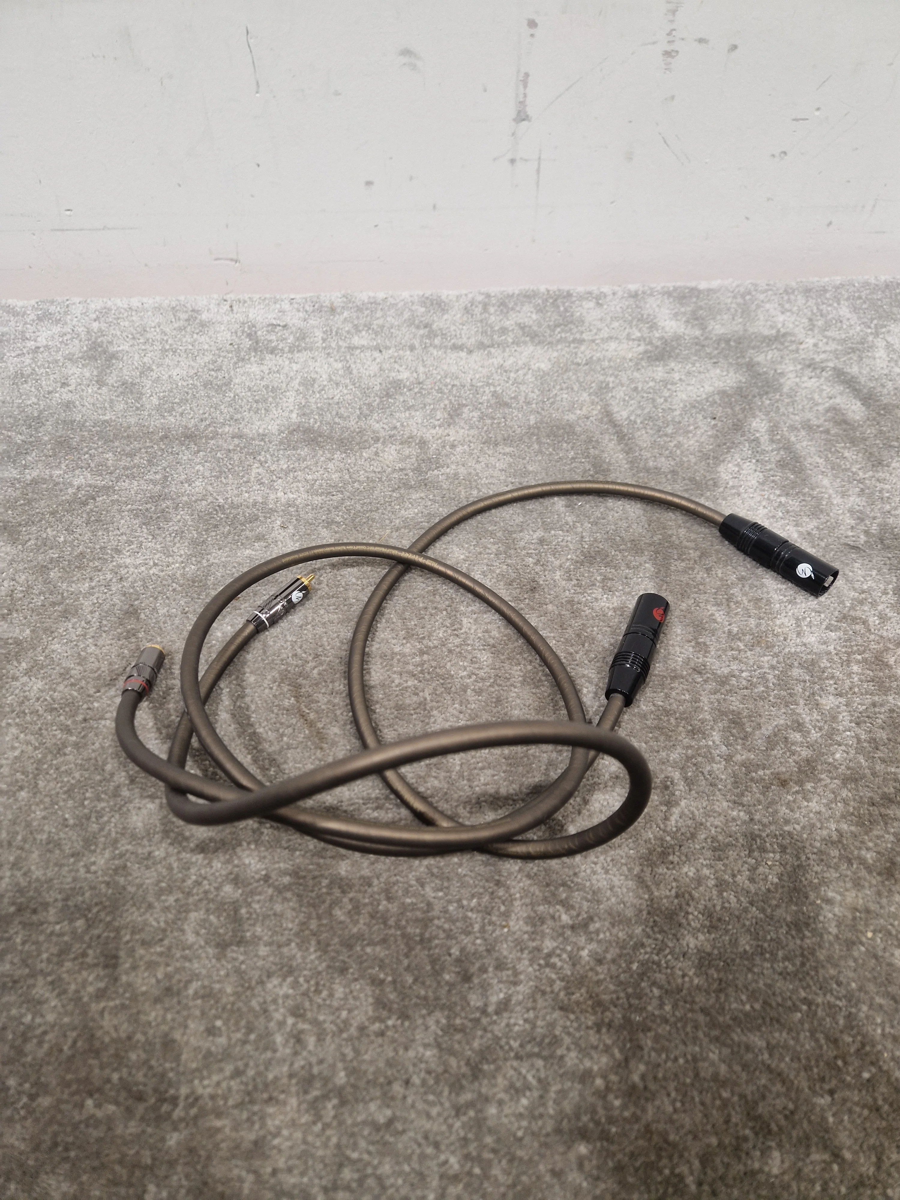 2x High Qaulity XLR To RCA Cables – Cables - Excellent - Image 5
