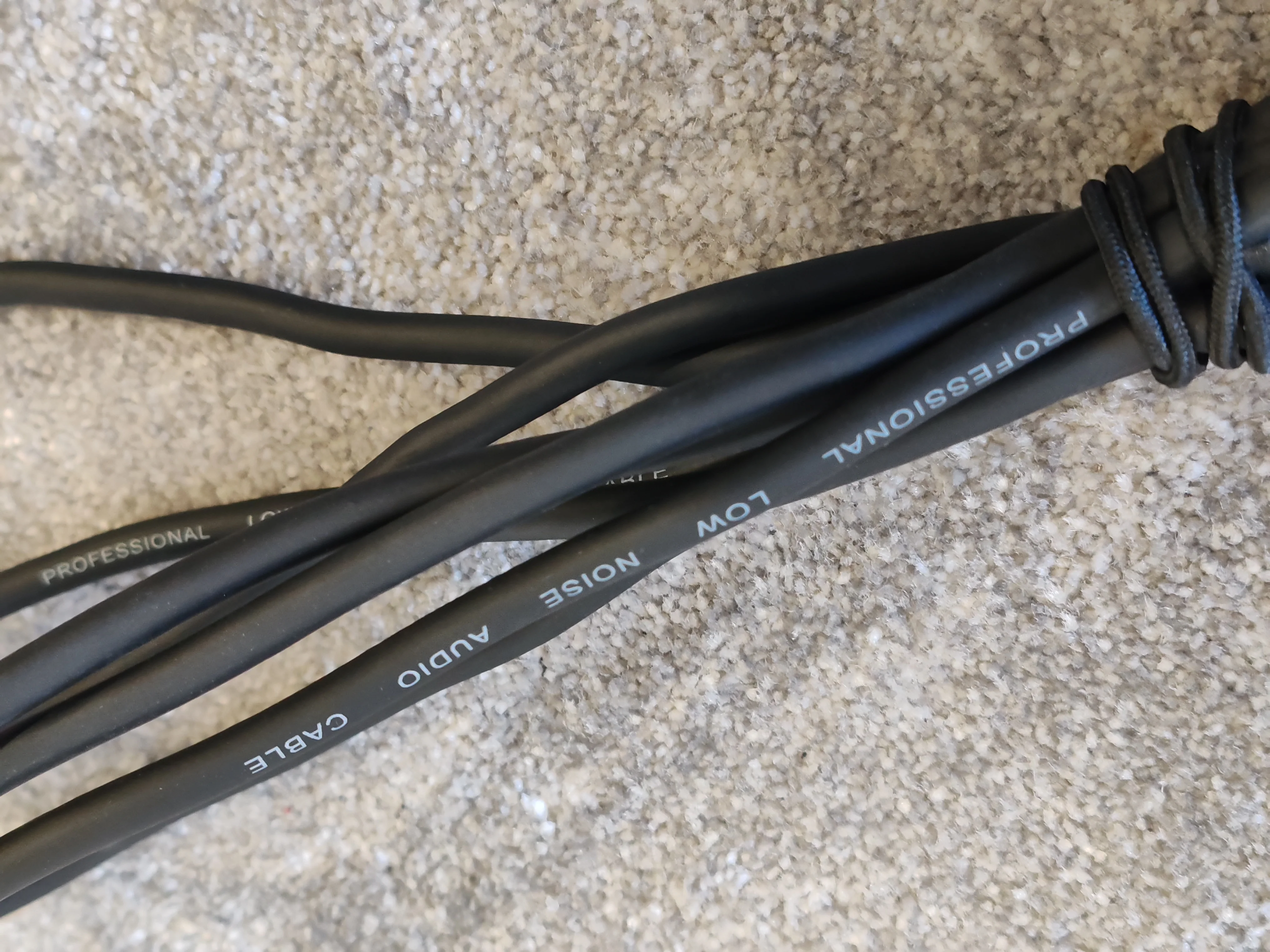 2x Stagg 6.35mm (1/4") Jack Lead Male to Female Extension Cable, 3m Black Stereo - Image 6