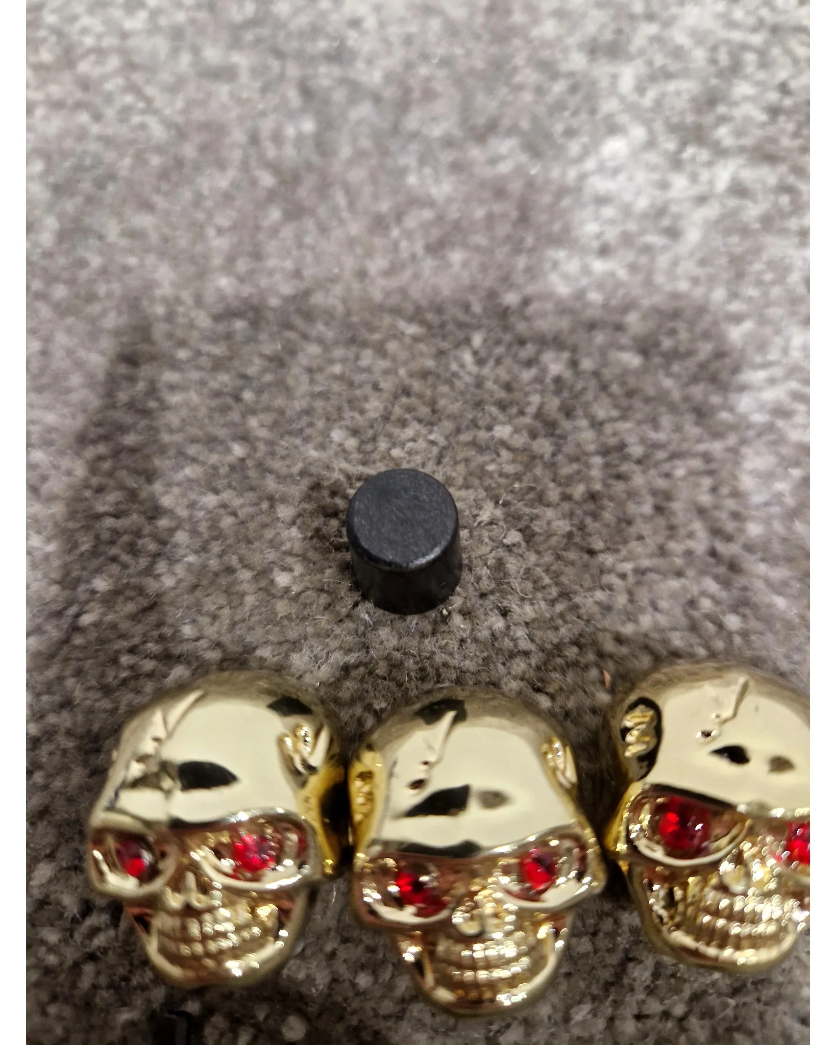 3 Pcs Metal Guitar Volume Tone Control Knobs - Gold – Control Knob - Excellent - Image 4