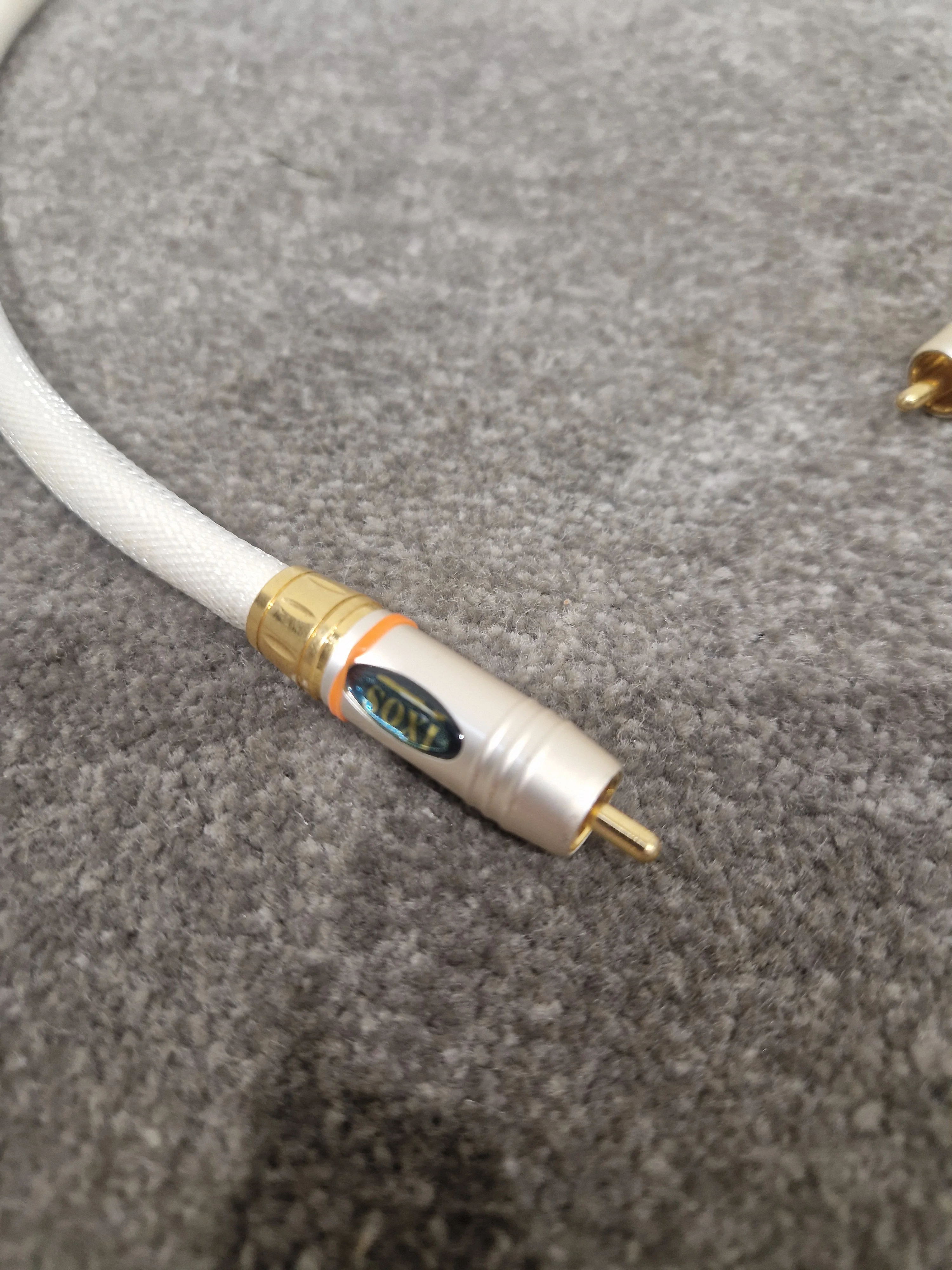 3FT One Head Phono Cable - High Fidelity Audio - Excellent - Image 3