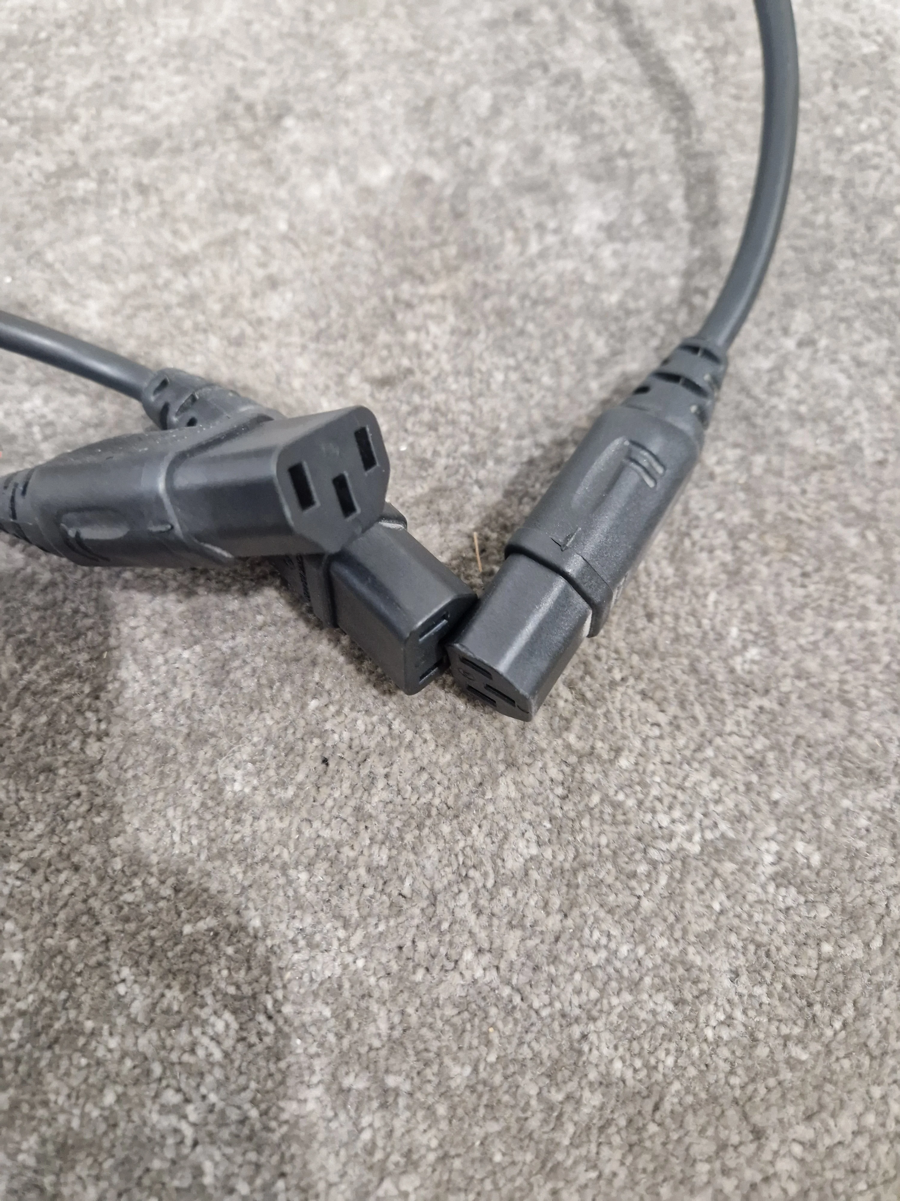 Single UK Plug to 4 Kettle Lead - All About 4ft And Higher Length Power Cables - Versatile Lengths, Durable Build - Excellent - Image 3