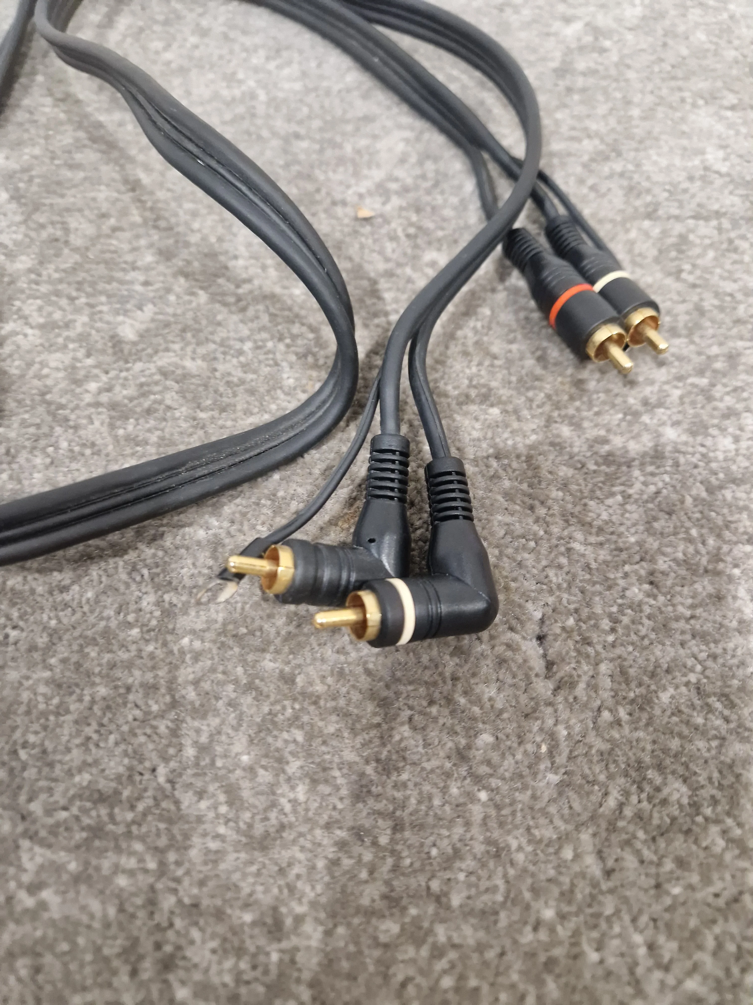 4FT L/R RCA Phono Cable - High-Fidelity Audio Transfer - Excellent - Image 2