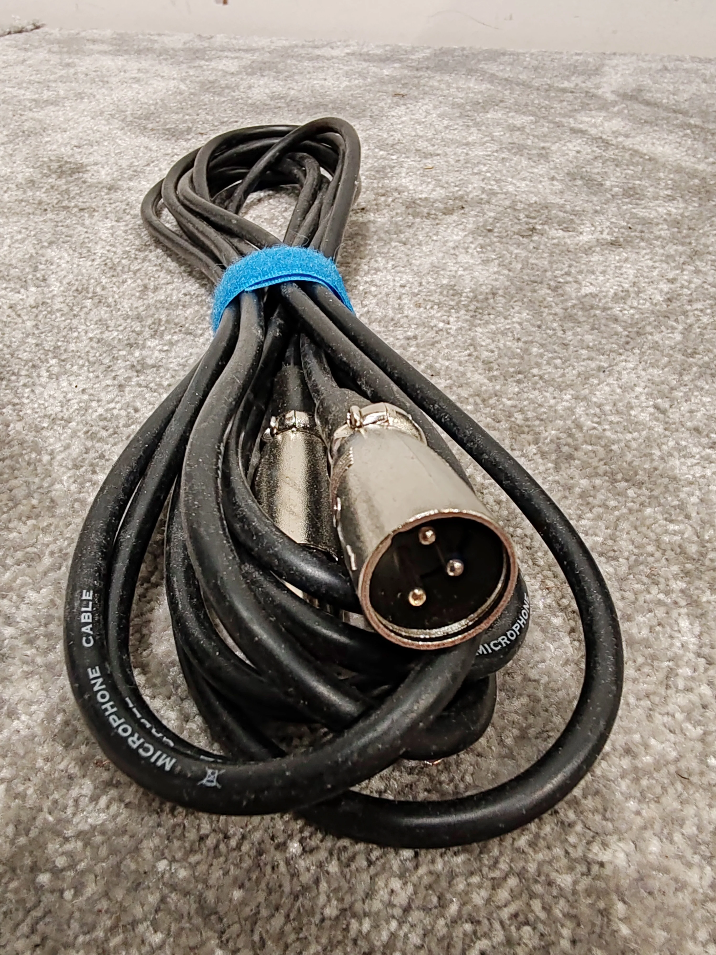 4x Mid-Length XLR Male to Female Microphone Cables (2x Stagg) – Very Good - Image 4