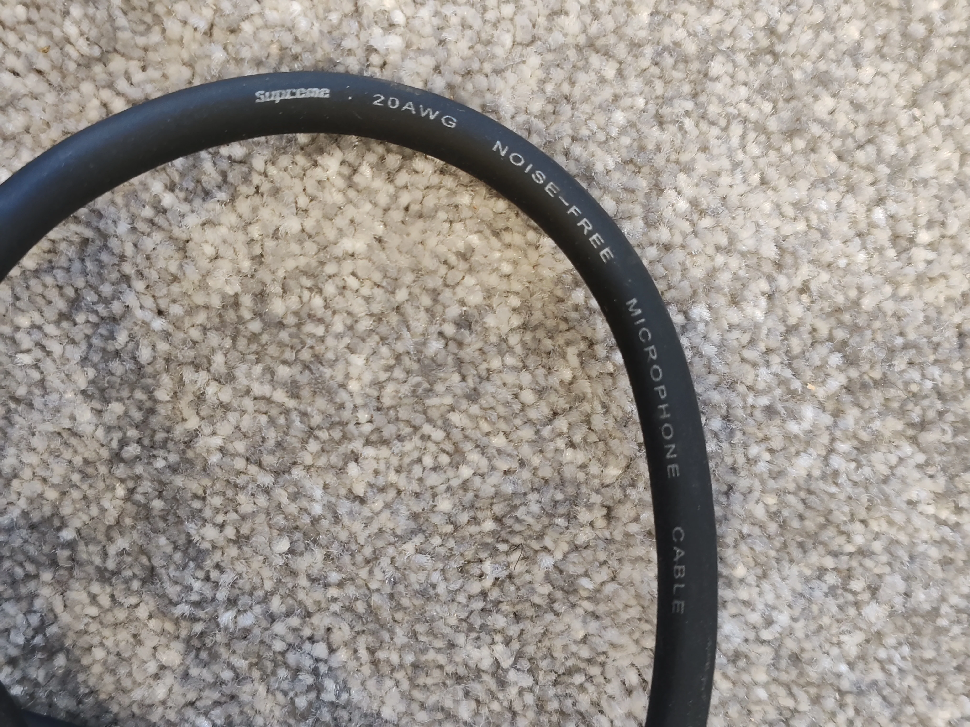 2x Supreme 5M XLR Male to 1/4" TRS Stereo Cable - Image 3