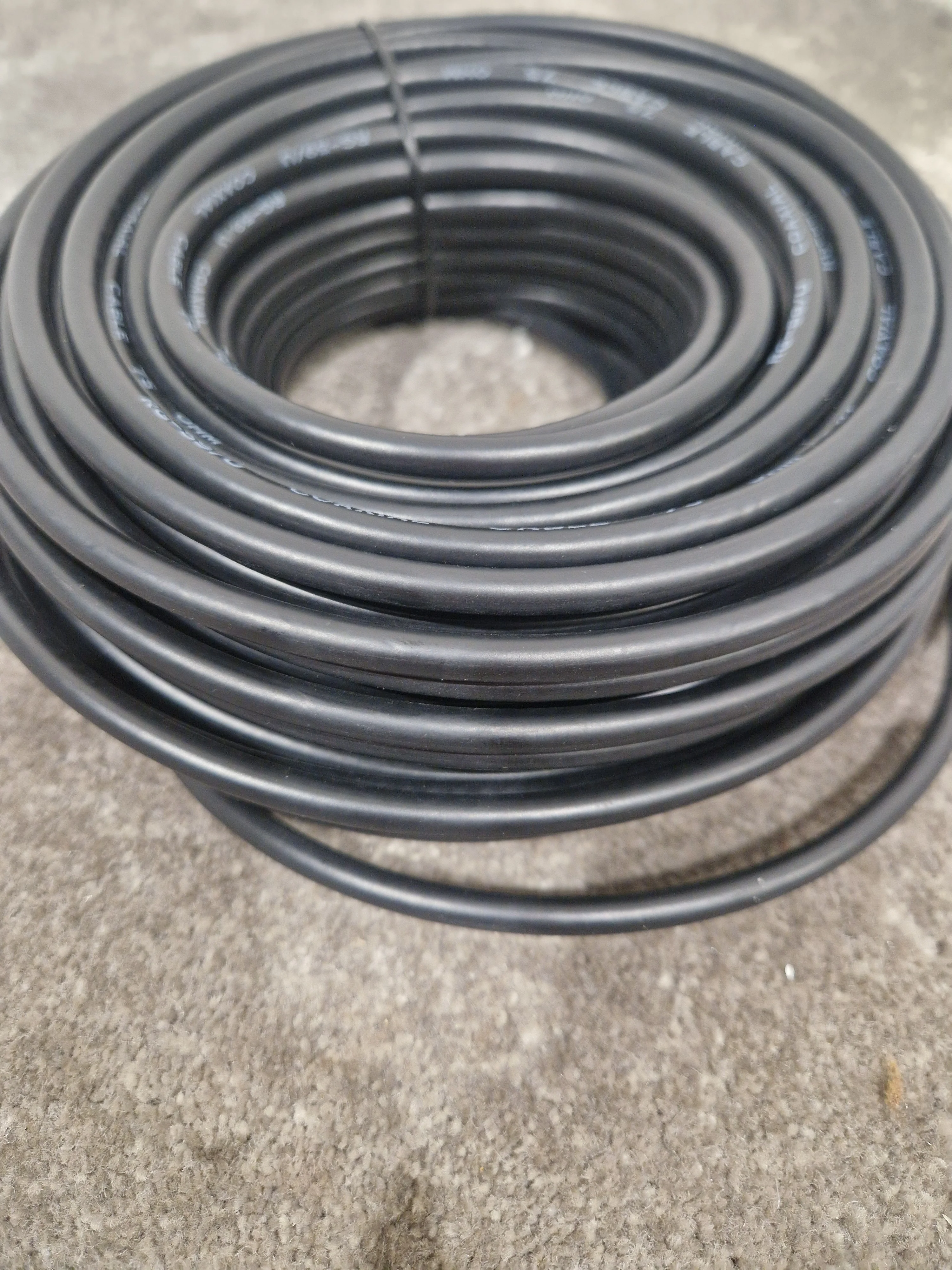 50FT Coaxial Cable Black 75 Ohms - High-Performance Signal Transfer - Excellent - Image 5