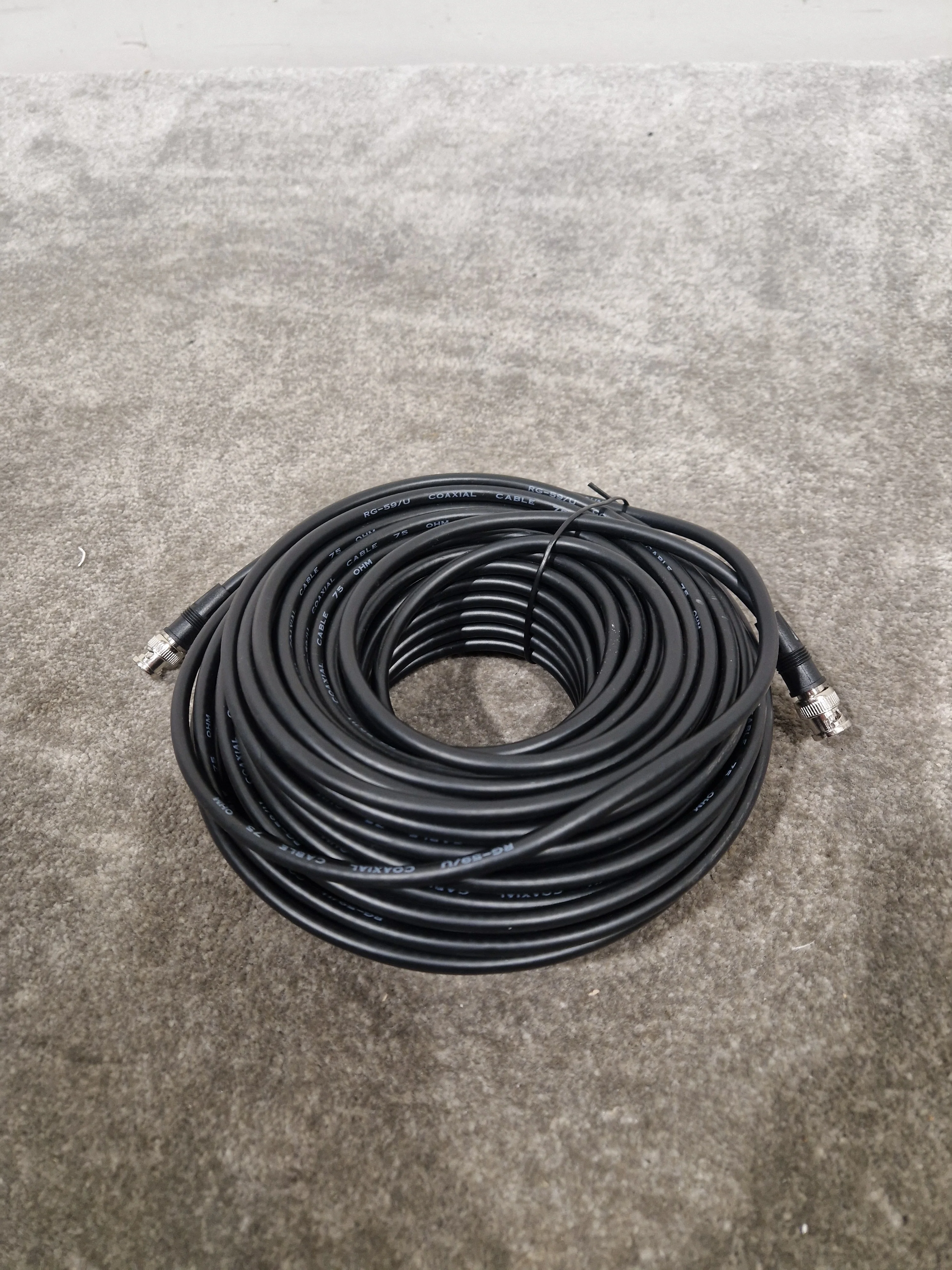 50FT Coaxial Cable Black 75 Ohms - High-Performance Signal Transfer - Excellent - Image 7