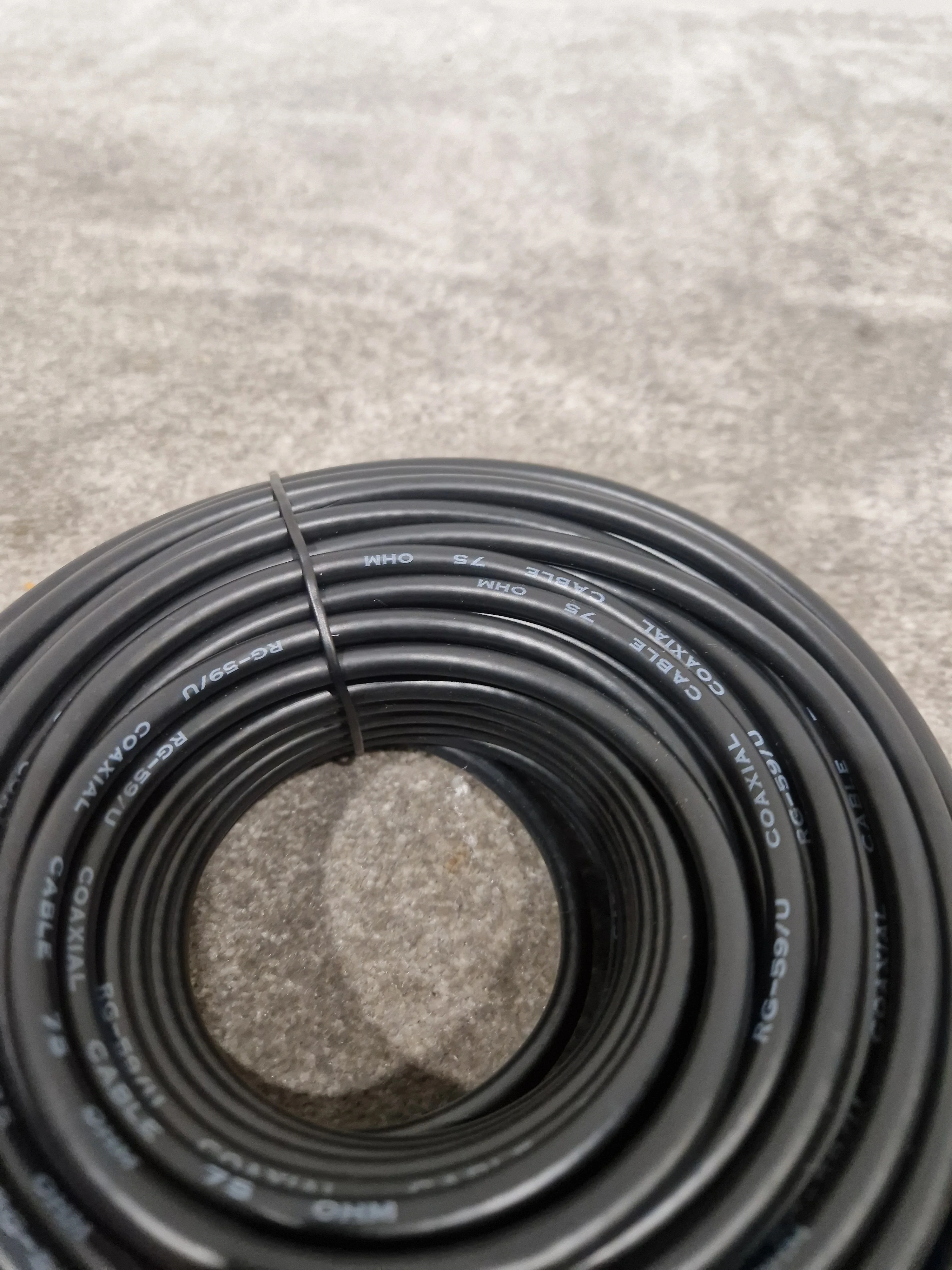 50FT Coaxial Cable Black 75 Ohms - High-Performance Signal Transfer - Excellent - Image 9