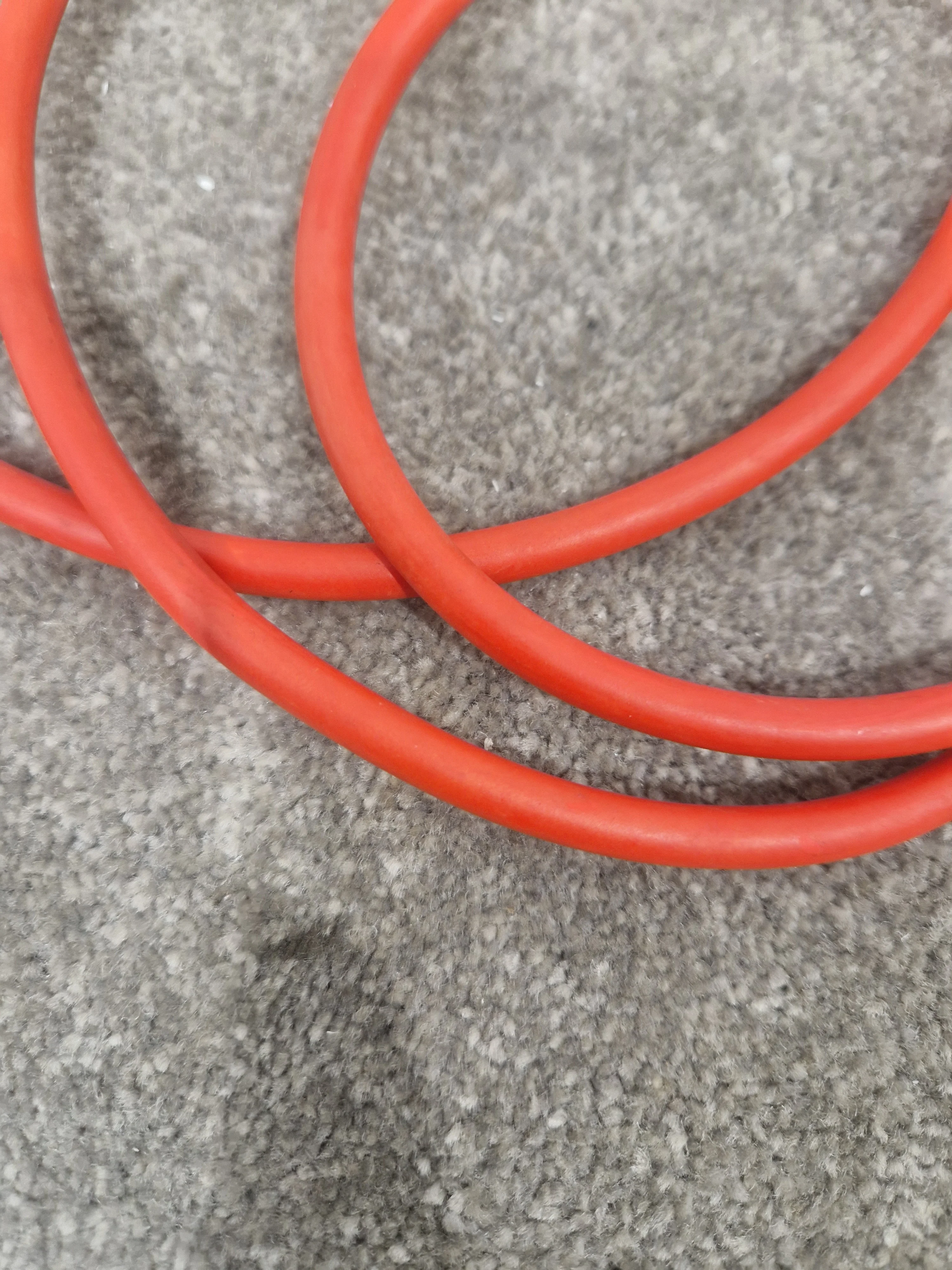 5ft Unbranded Red Guitar Cable - Durable, Reliable - Excellent - Image 4