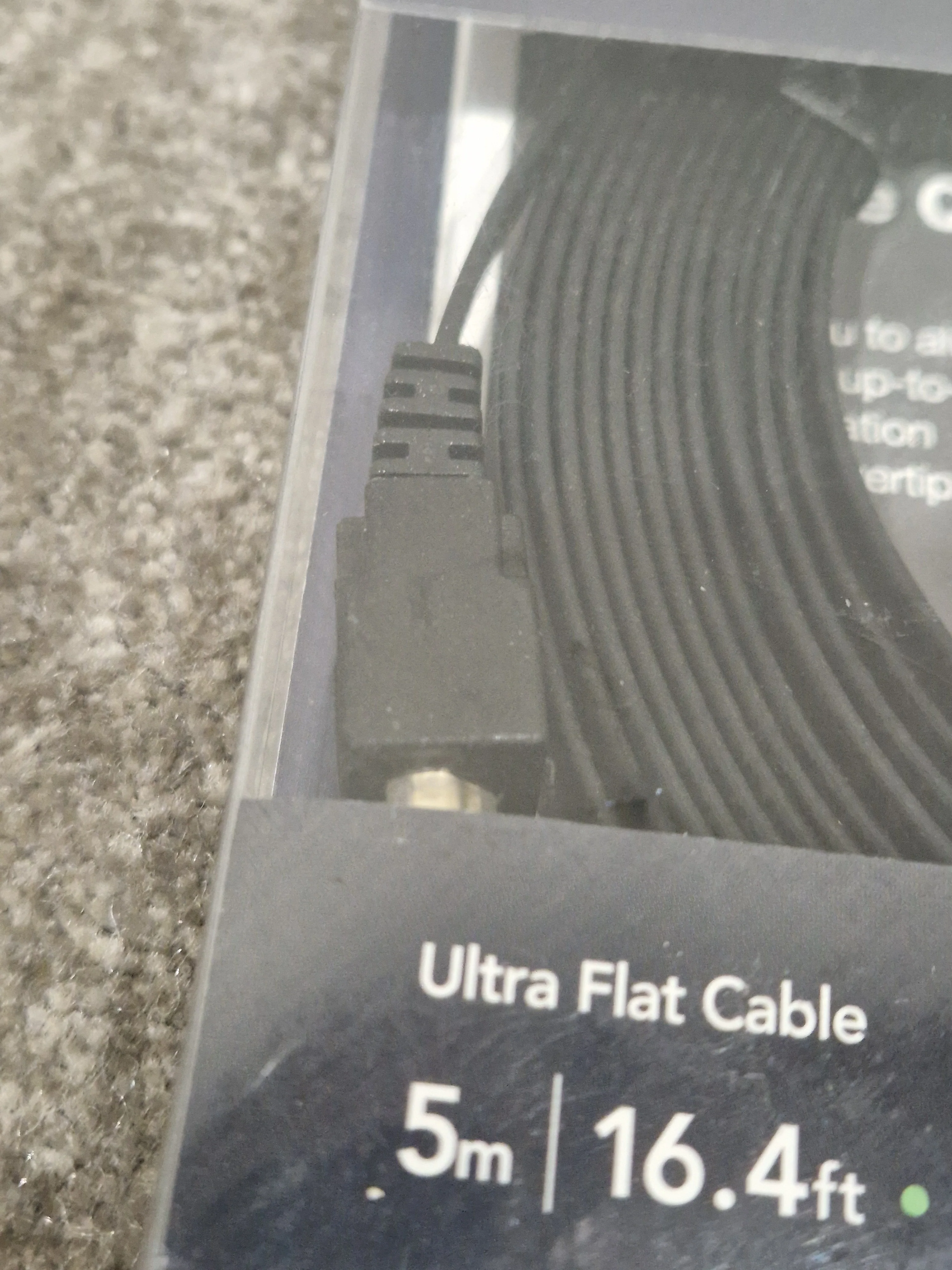 5M AMX Ultra Flat HDMI Cable - High-Speed Transmission - Excellent w/ Original Box - Image 2