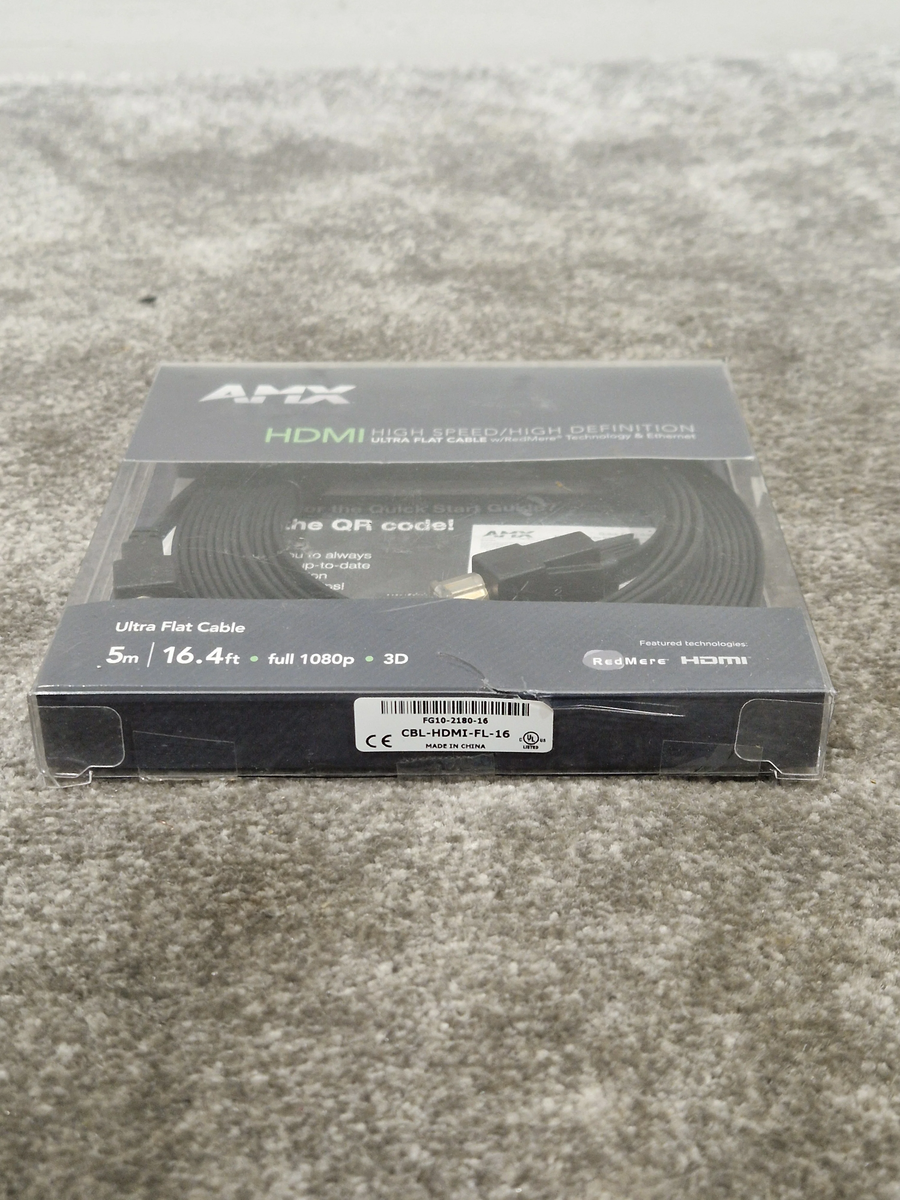 5M AMX Ultra Flat HDMI Cable - High-Speed Transmission - Excellent w/ Original Box - Image 6
