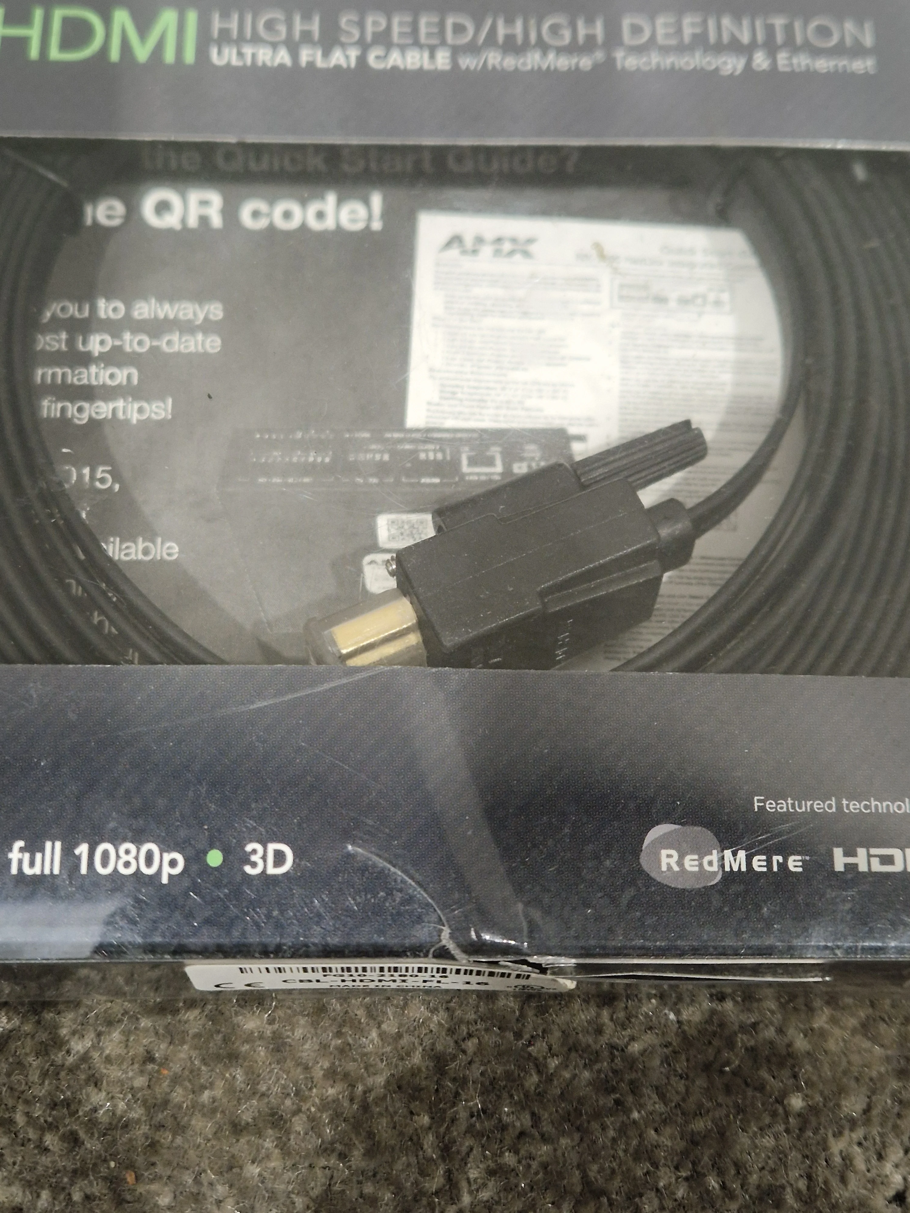 5M AMX Ultra Flat HDMI Cable - High-Speed Transmission - Excellent w/ Original Box - Image 9
