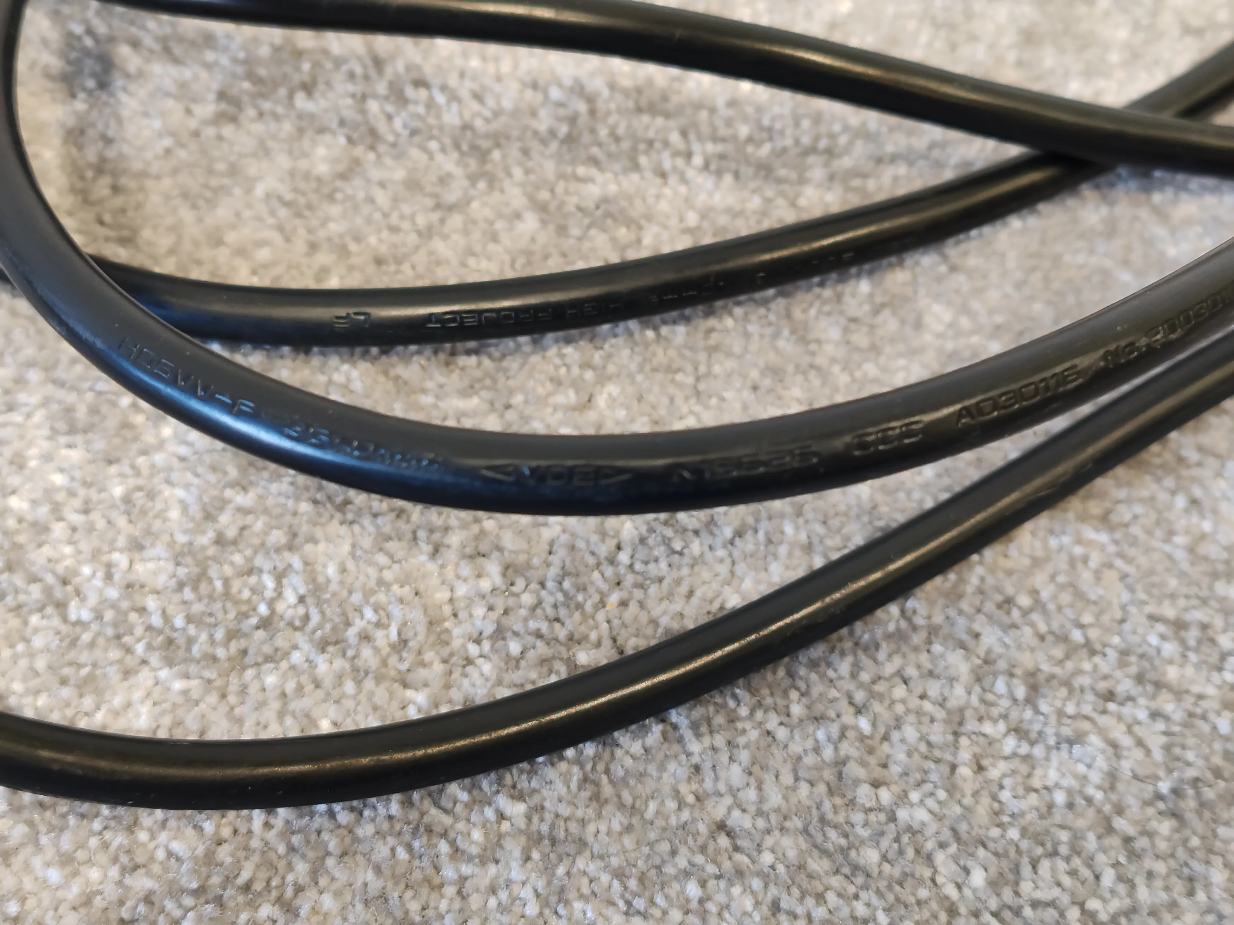 5M Iec C14 TO Iec C13 Black Extension Lead 10A (kettle Cable) - Heavy Duty Design - Excellent - Image 4