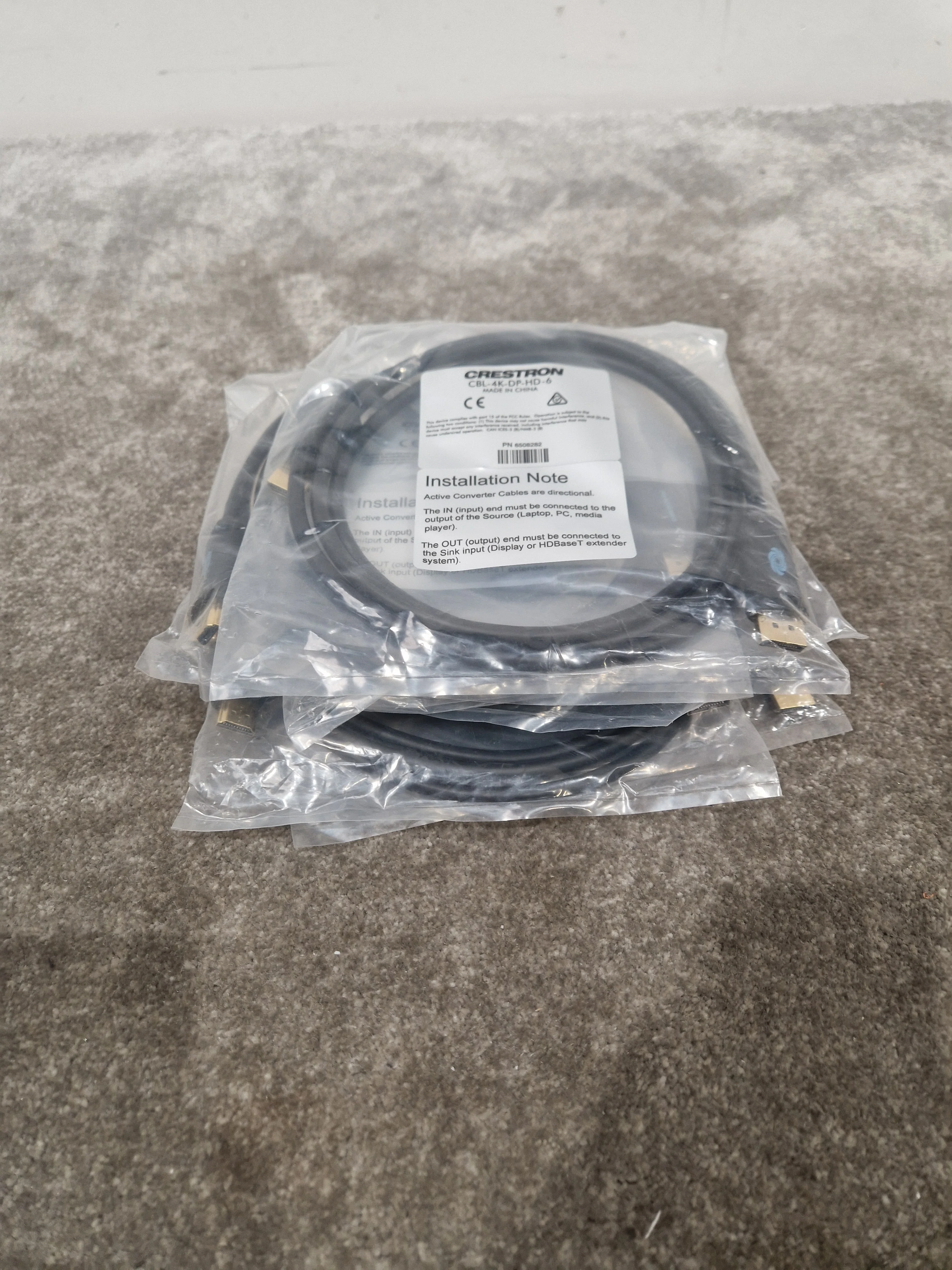 6 Crestron HDMI Cables - High-Speed Connectivity - Excellent - Image 7
