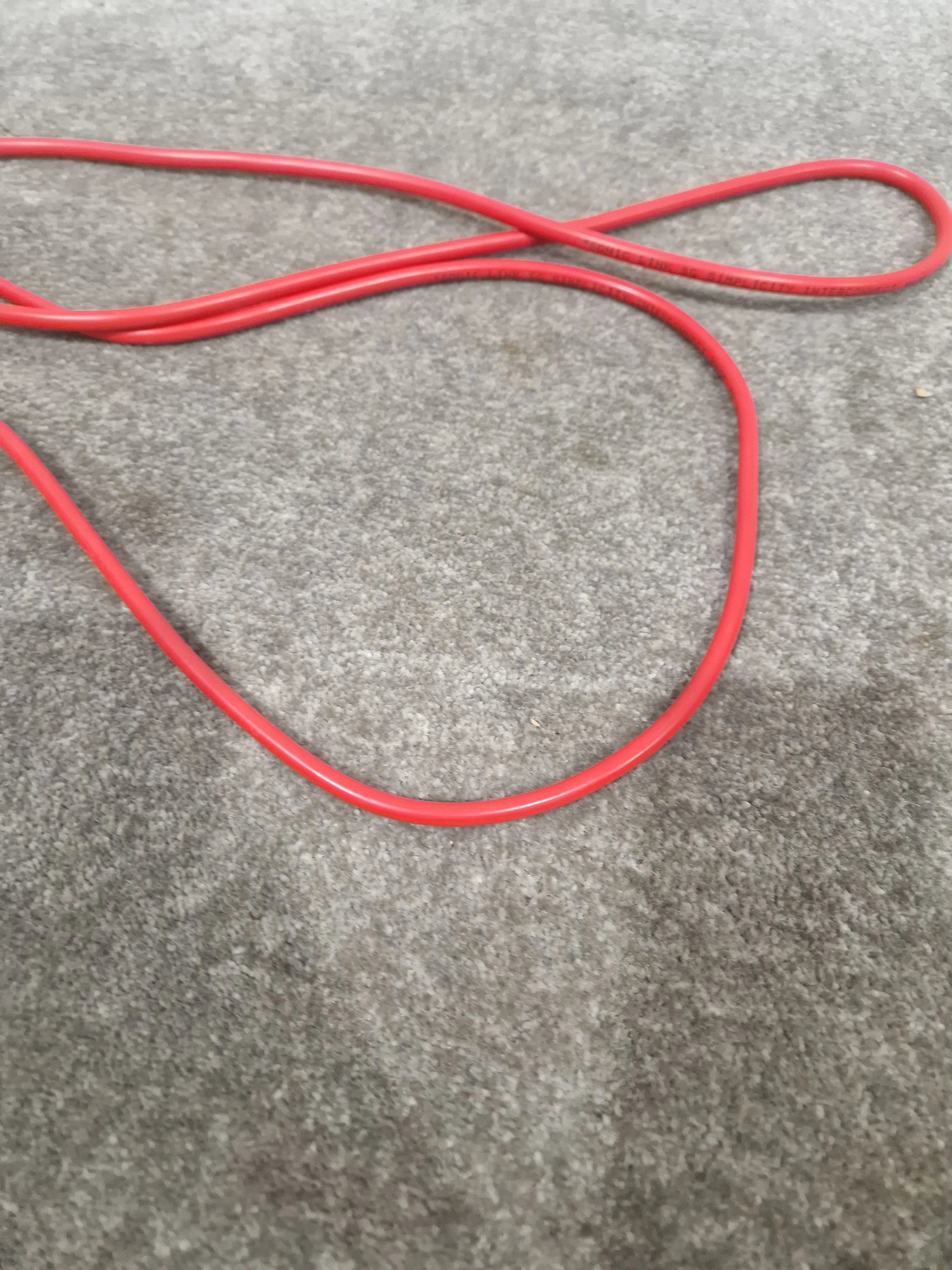 2x RCA Phono Cables - High Qaulity Red - Excellent - Image 11