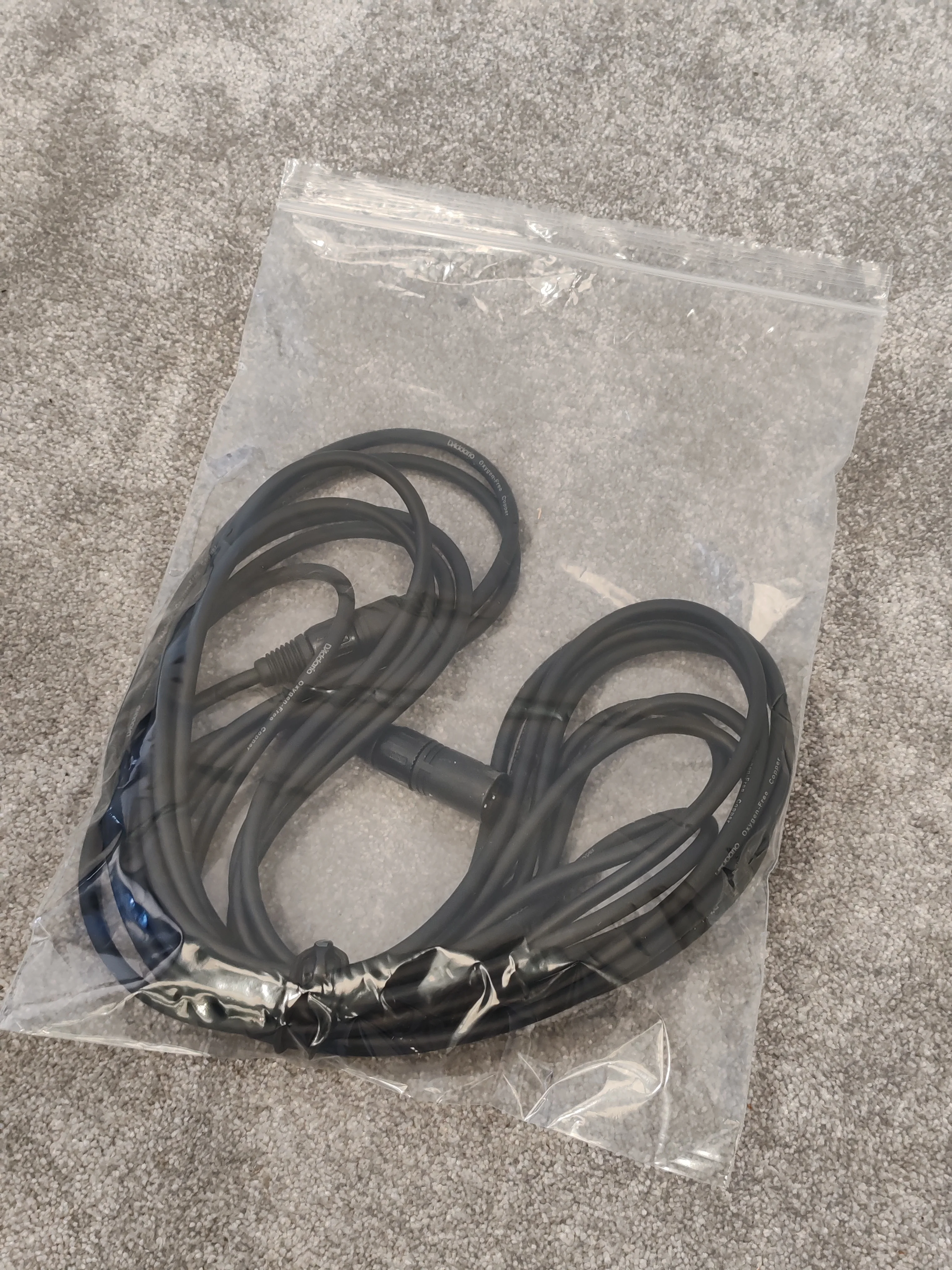 7.5m D'Addario XLR Microphone Cable Male to Female - Image 4