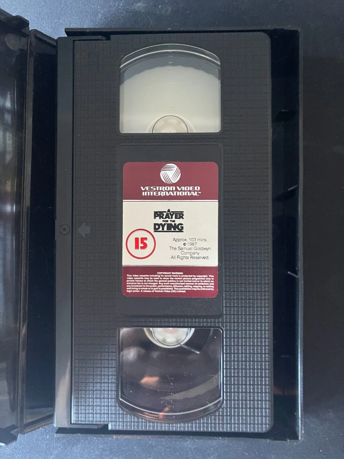 A Prayer For The Dying - VHS Video Tape - PAL - Mickey Rourke (Big Box) - Image 3