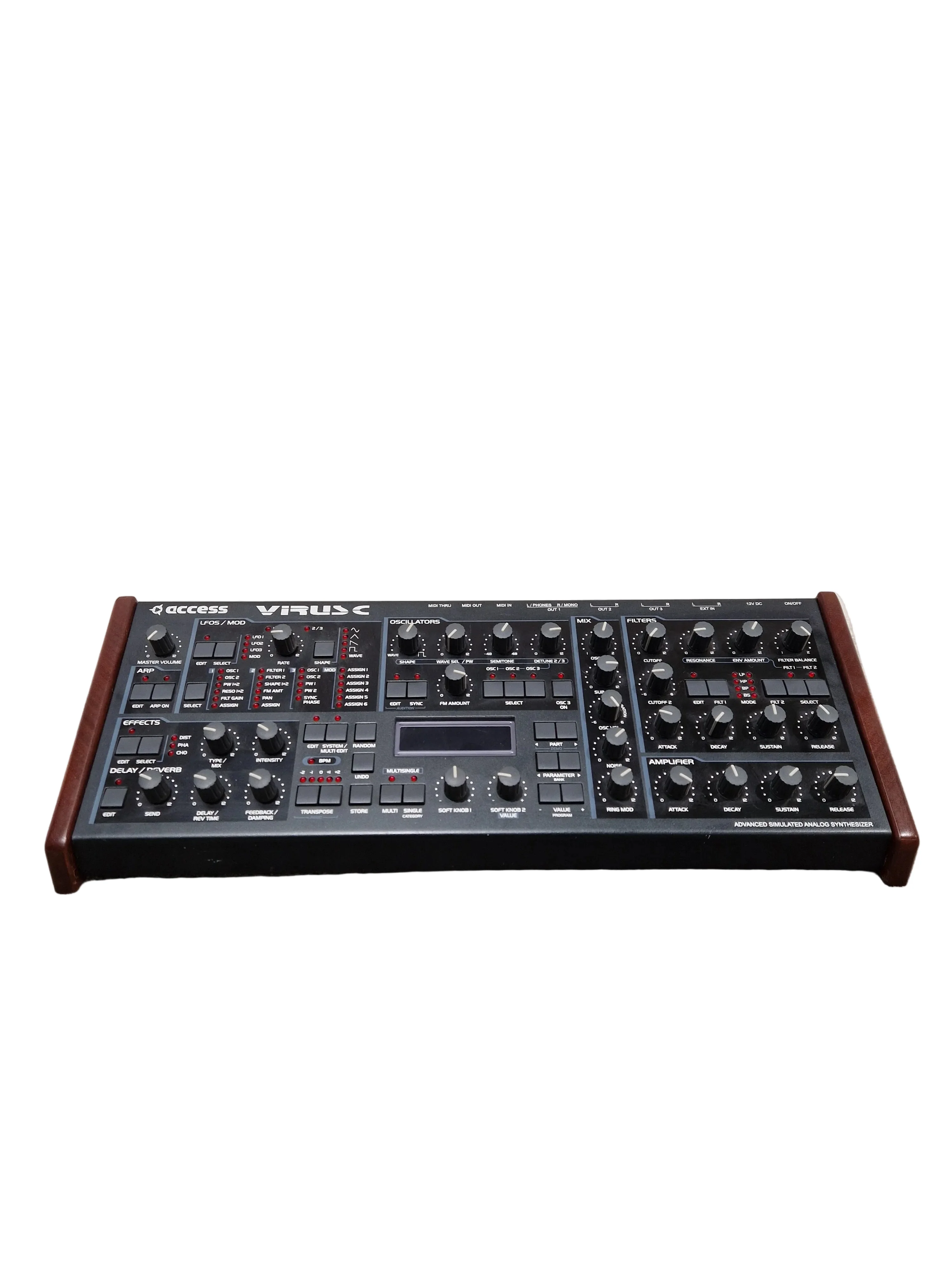 Access Virus C - Desktop Synthesizer Module - Gold/Black - Good