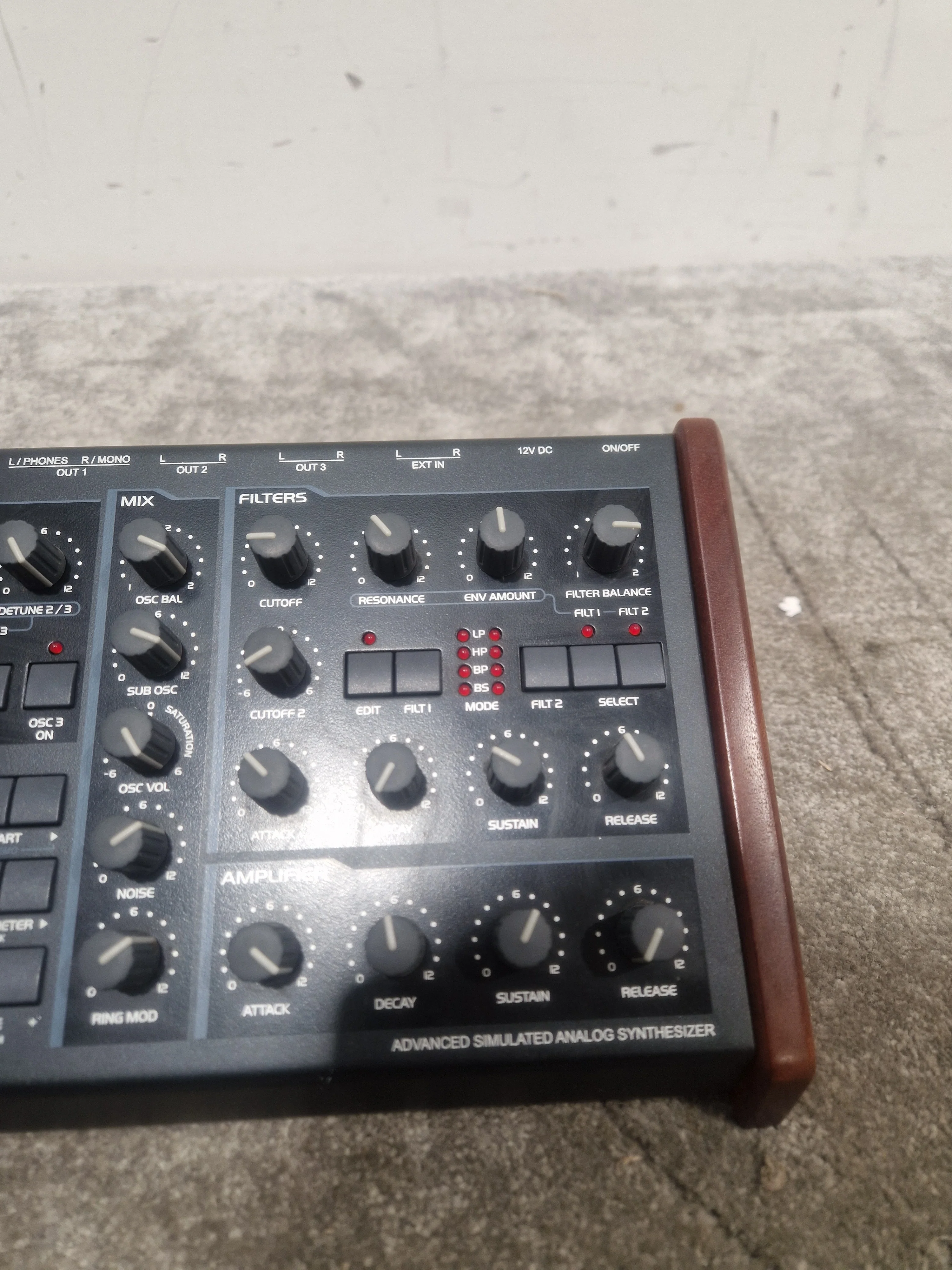 Access Virus C - Desktop Synthesizer Module - Gold/Black - Good - Image 12