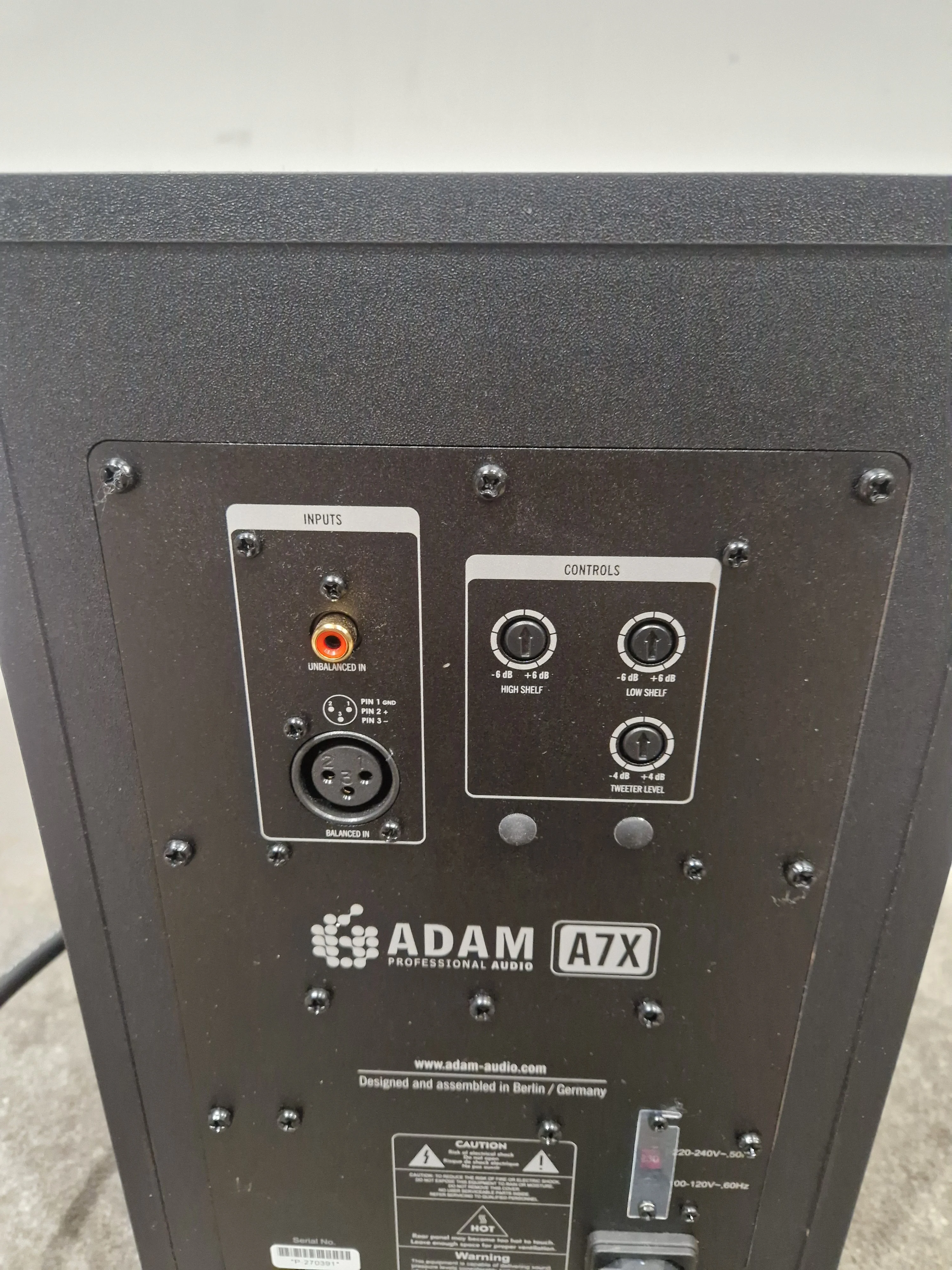 Adam A7X Active Nearfield Monitor - Precision Sound - Excellent w/ Original Box & Power Supply - Image 12