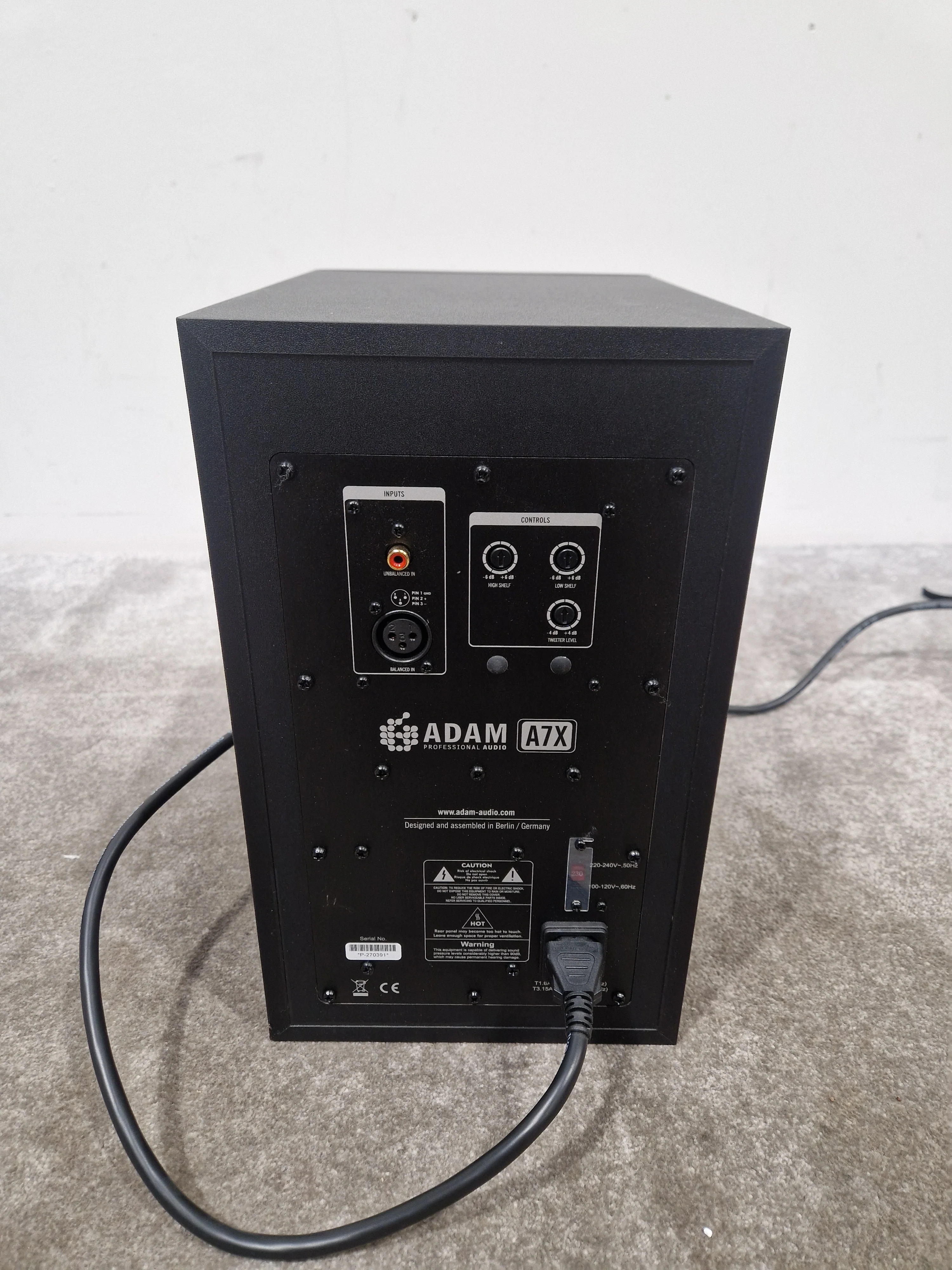 Adam A7X Active Nearfield Monitor - Precision Sound - Excellent w/ Original Box & Power Supply - Image 5