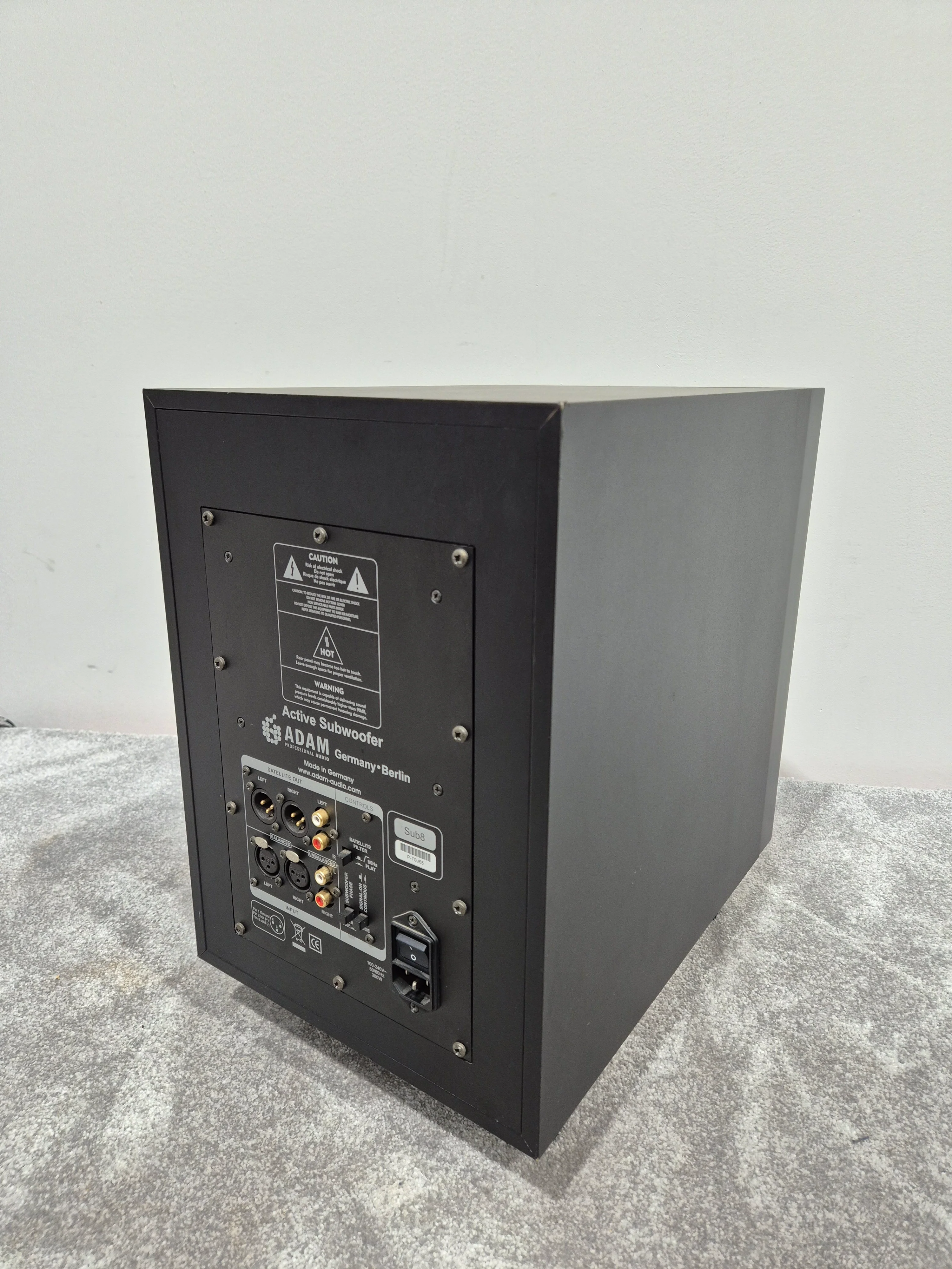 ADAM Audio Sub8 - Compact Subwoofer - Image 3