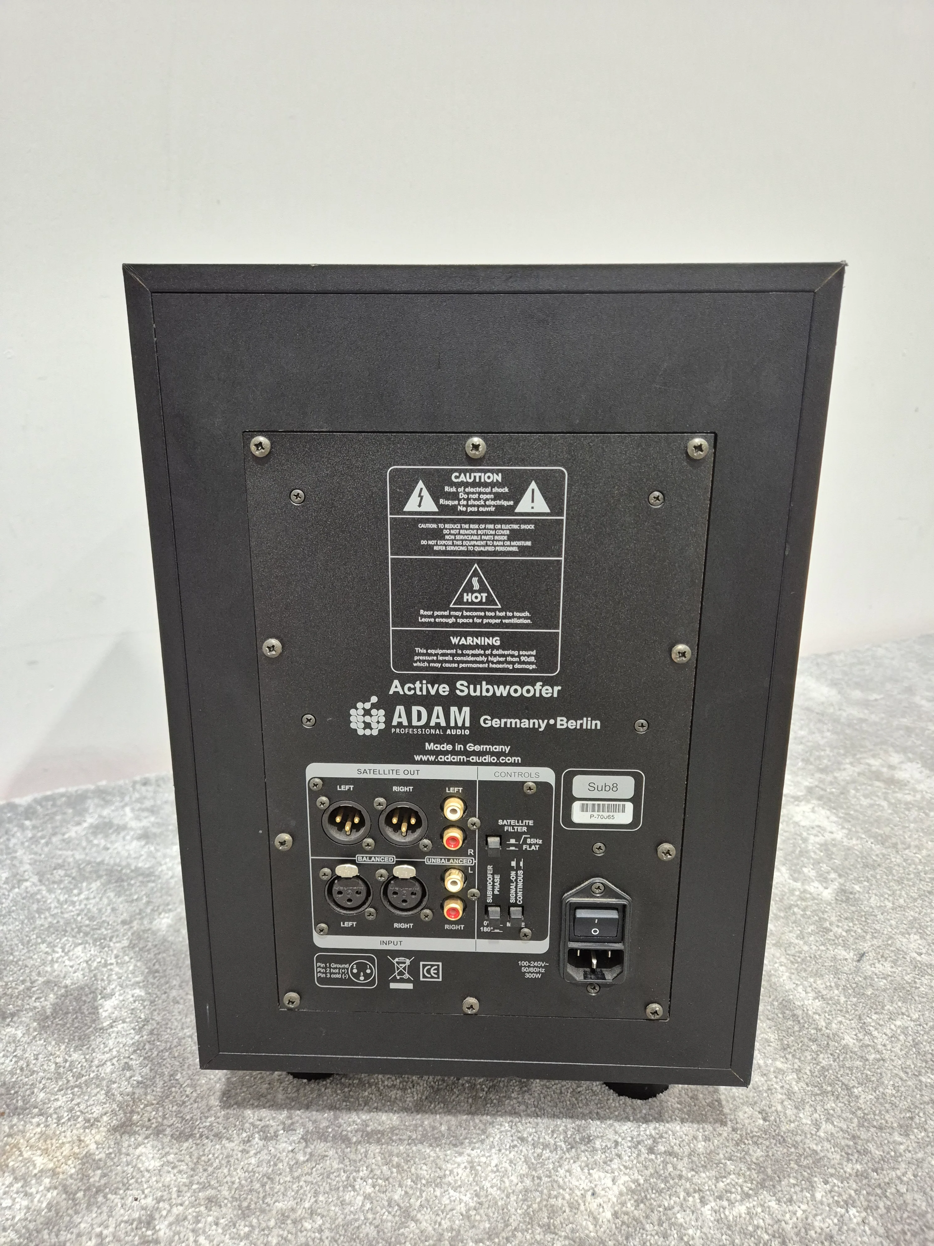ADAM Audio Sub8 - Compact Subwoofer - Image 4