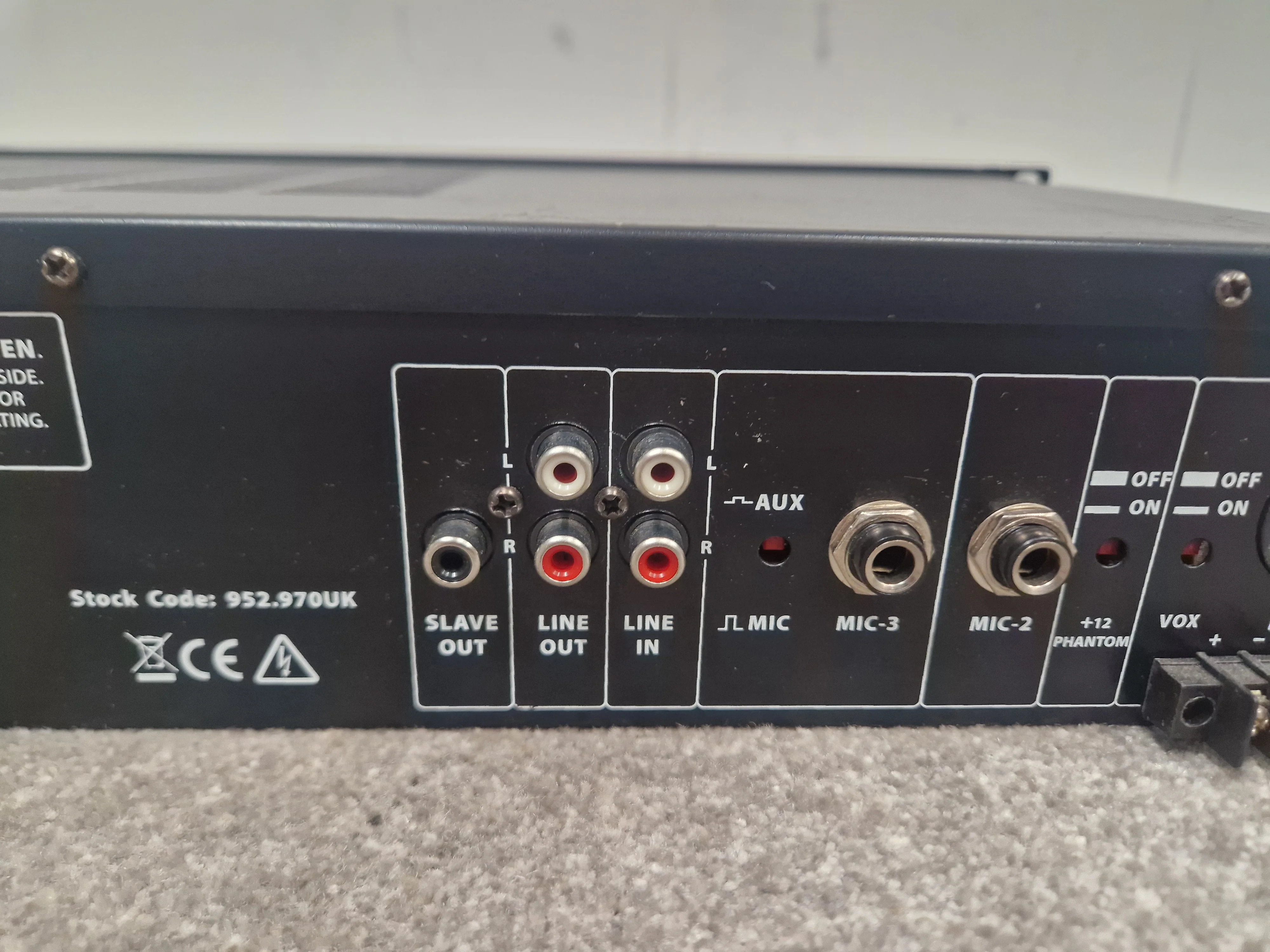 Adastra A60 - 60W Mixer Amplifier, Compact Design - Good - Image 5