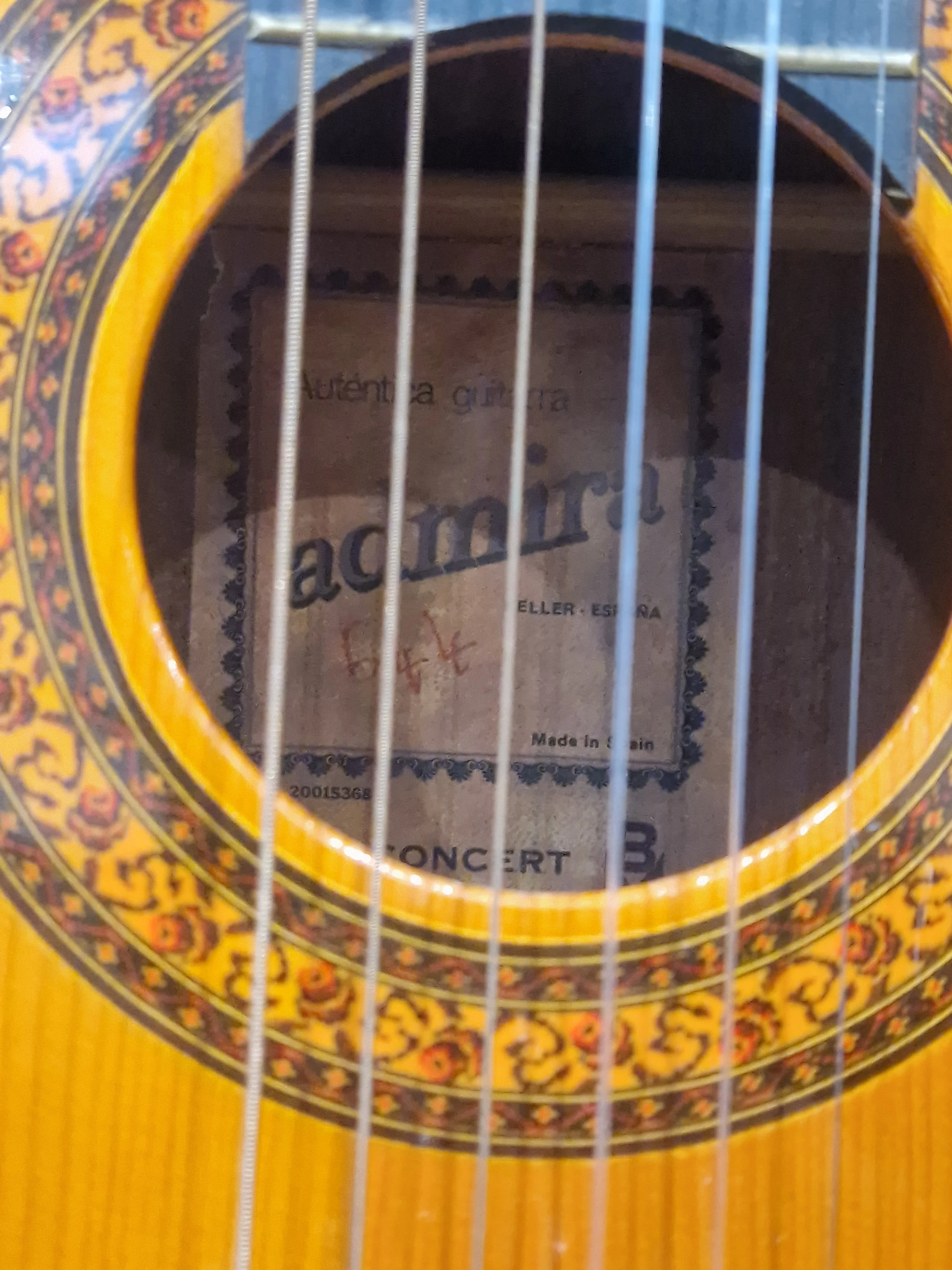 Admira-Concert - Classical Nylon Guitar - Poor - Image 3