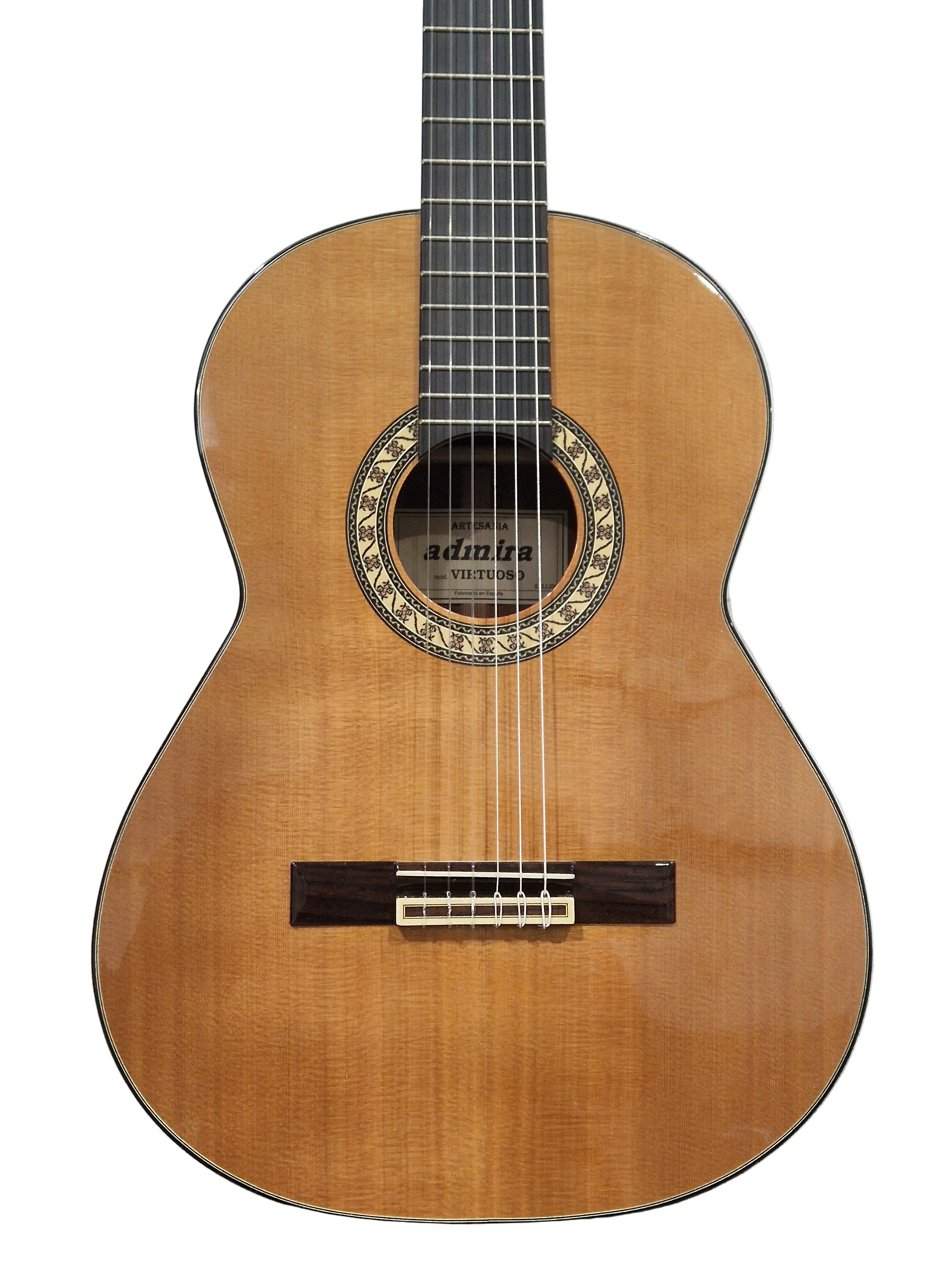 Admira Virtuoso Made IN Spain - Classical Nylon String Guitar - Excellent w/ Hard Case