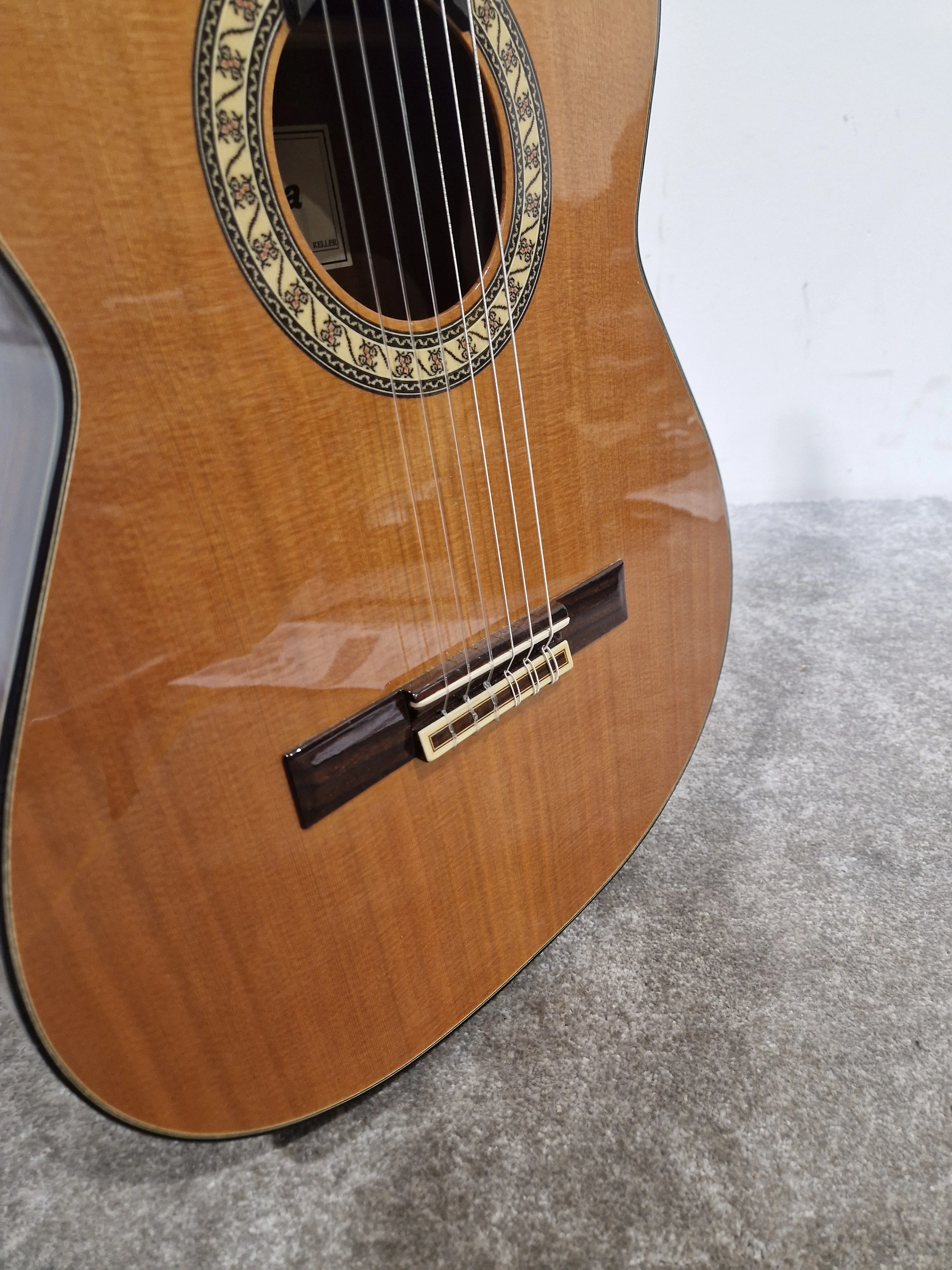Admira Virtuoso Made IN Spain - Classical Nylon String Guitar - Excellent w/ Hard Case - Image 4