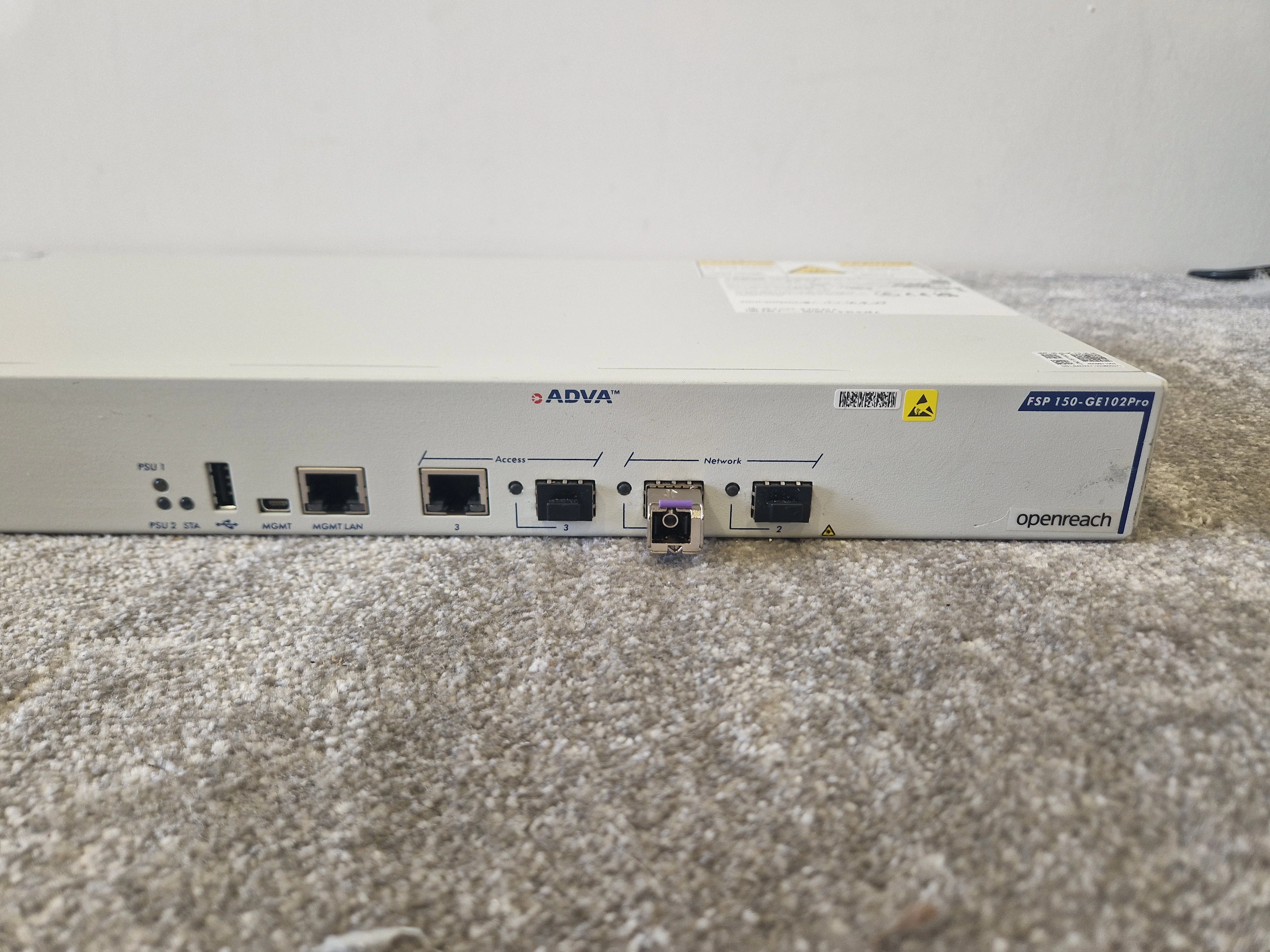 ADVA Openreach FSP 150-GE102Pro Network Demarcation Device – Carrier Ethernet - Good - Image 4
