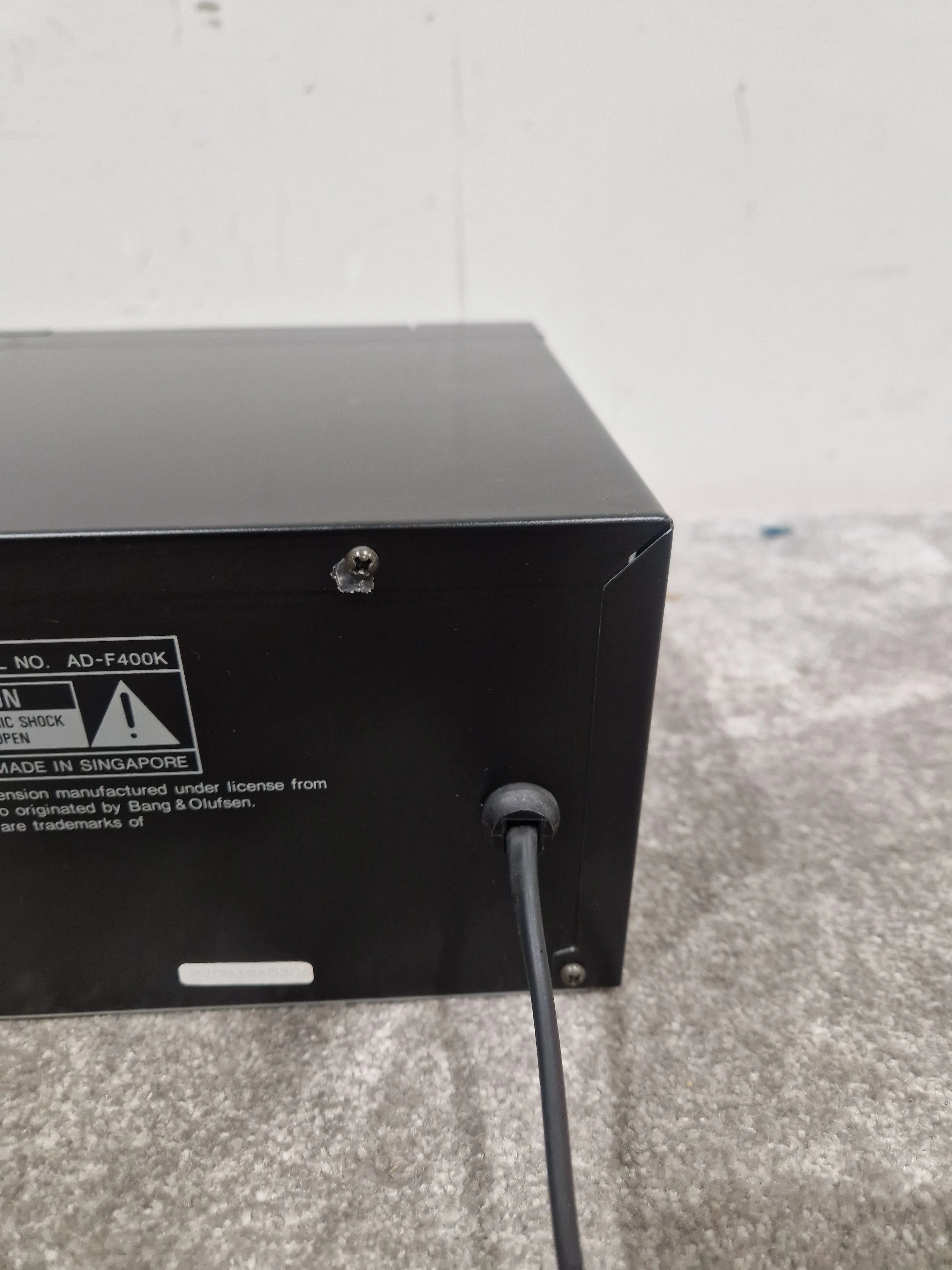 Aiwa AD-F400 - Stereo Cassette Deck - Black - Excellent - Image 6