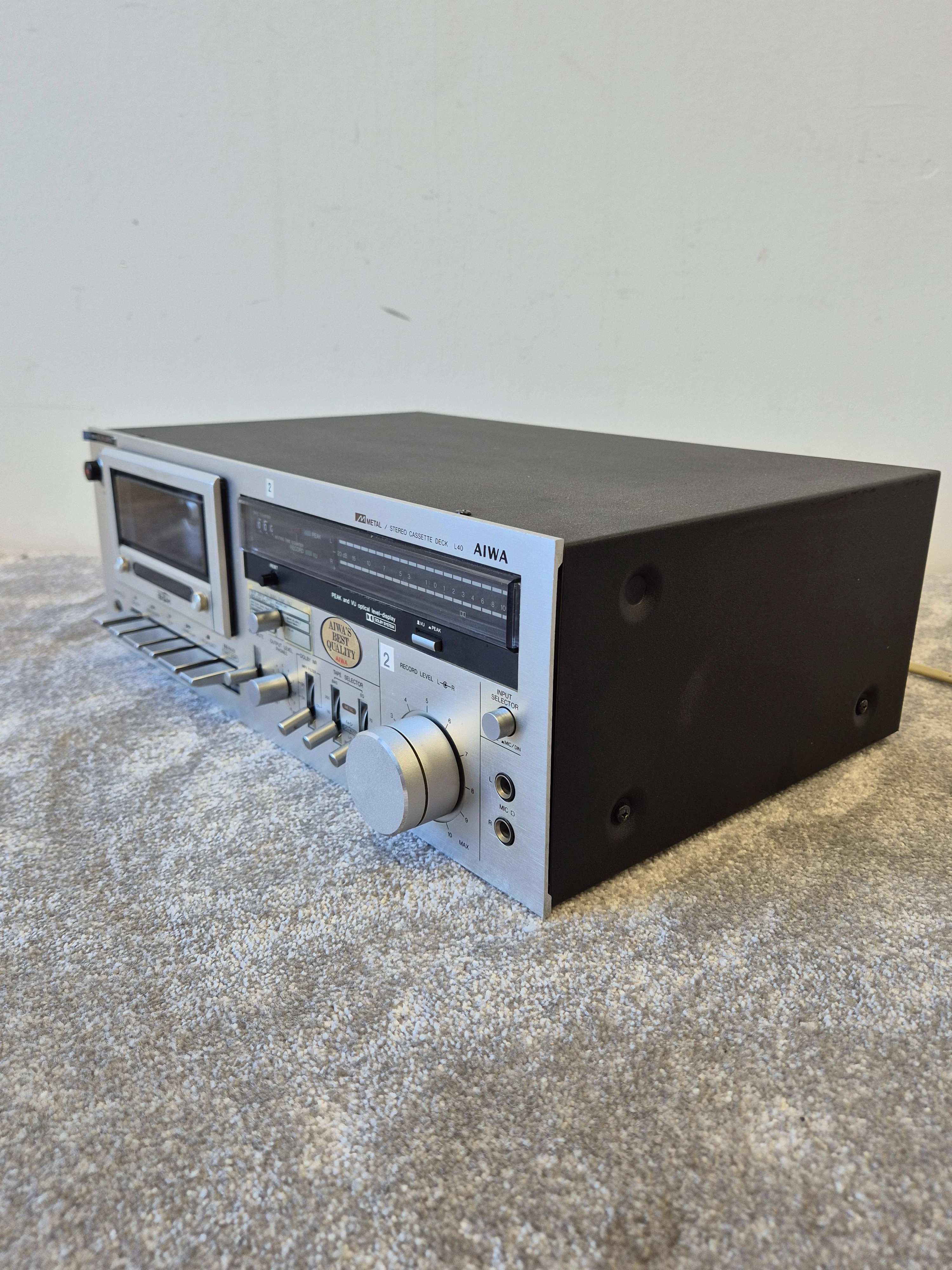 Aiwa AD-L40 - Stereo Cassette Deck (Spares or Repairs) - Image 11